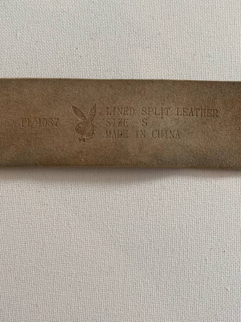Playboy Vintage Playboy Monogram Y2K Crystal Logo Buckle Belt Size ONE SIZE - 13 Thumbnail
