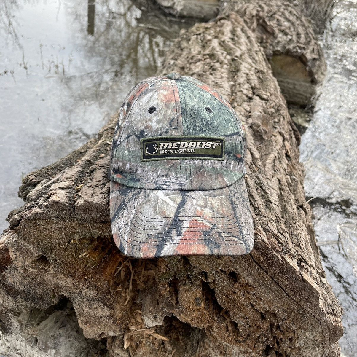 Vintage Vintage Real Tree Cap Hat Medalist Huntgear Y2K Style USA Size ONE SIZE - 2 Thumbnail