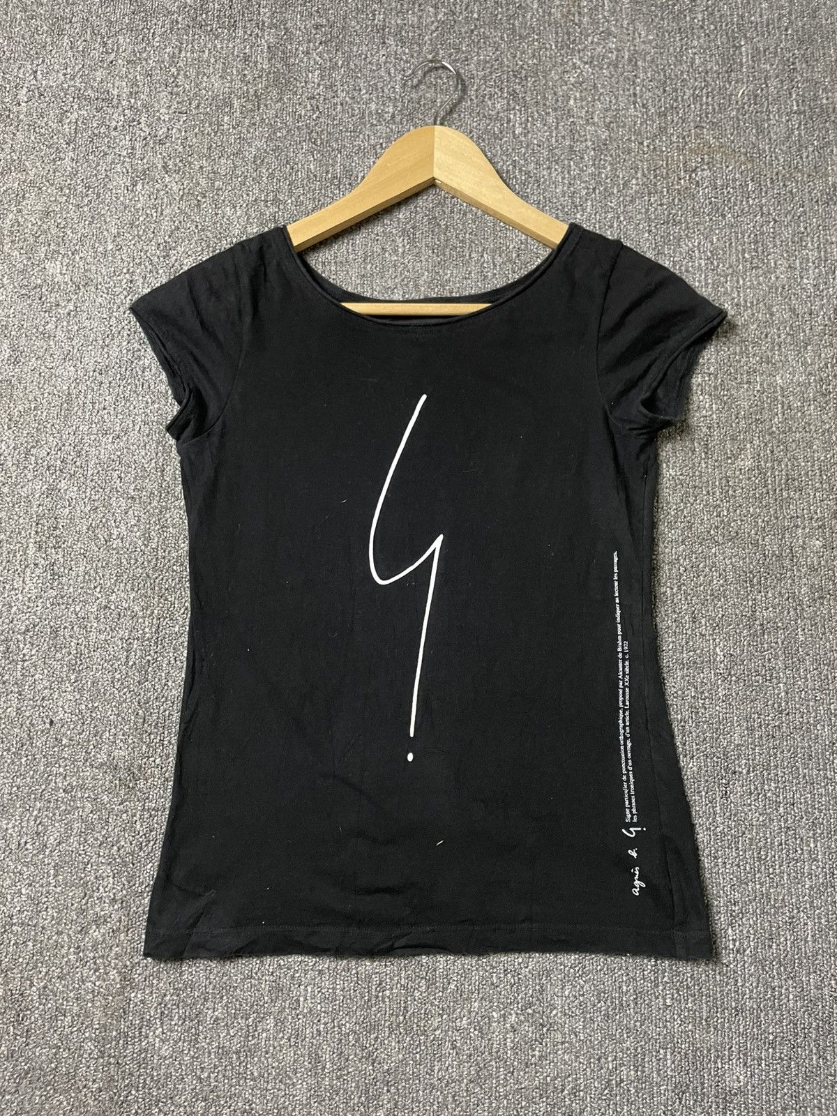 agnes b. Agnes B. Paris Short Sleeve Tshirt (181) Size XXS / US 00 / IT 34 - 1 Thumbnail