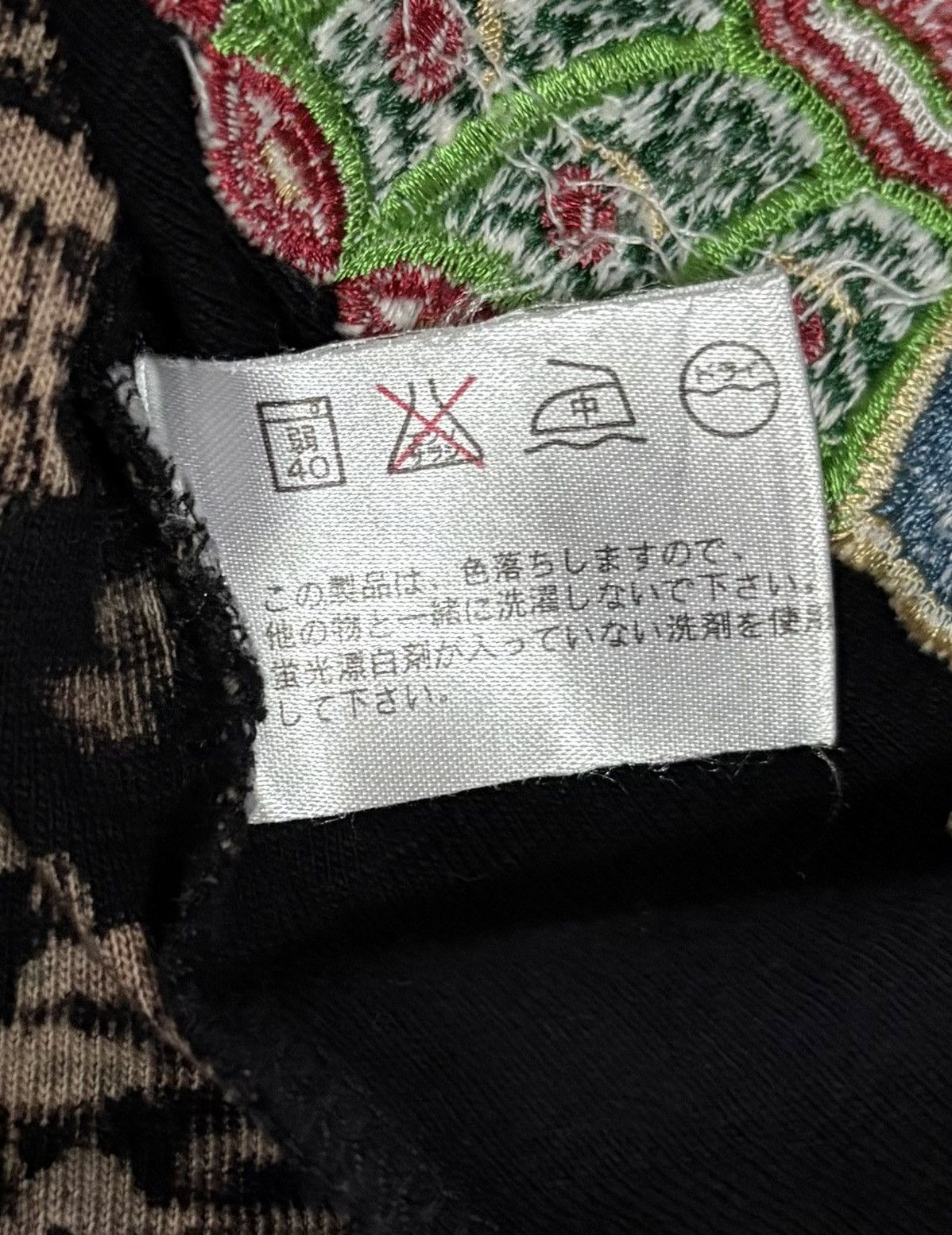 Designer × Vintage Vintage Sukajan Japanese Clasic Scrip Long Sleeve Tee Size US M / EU 48-50 / 2 - 12 Thumbnail