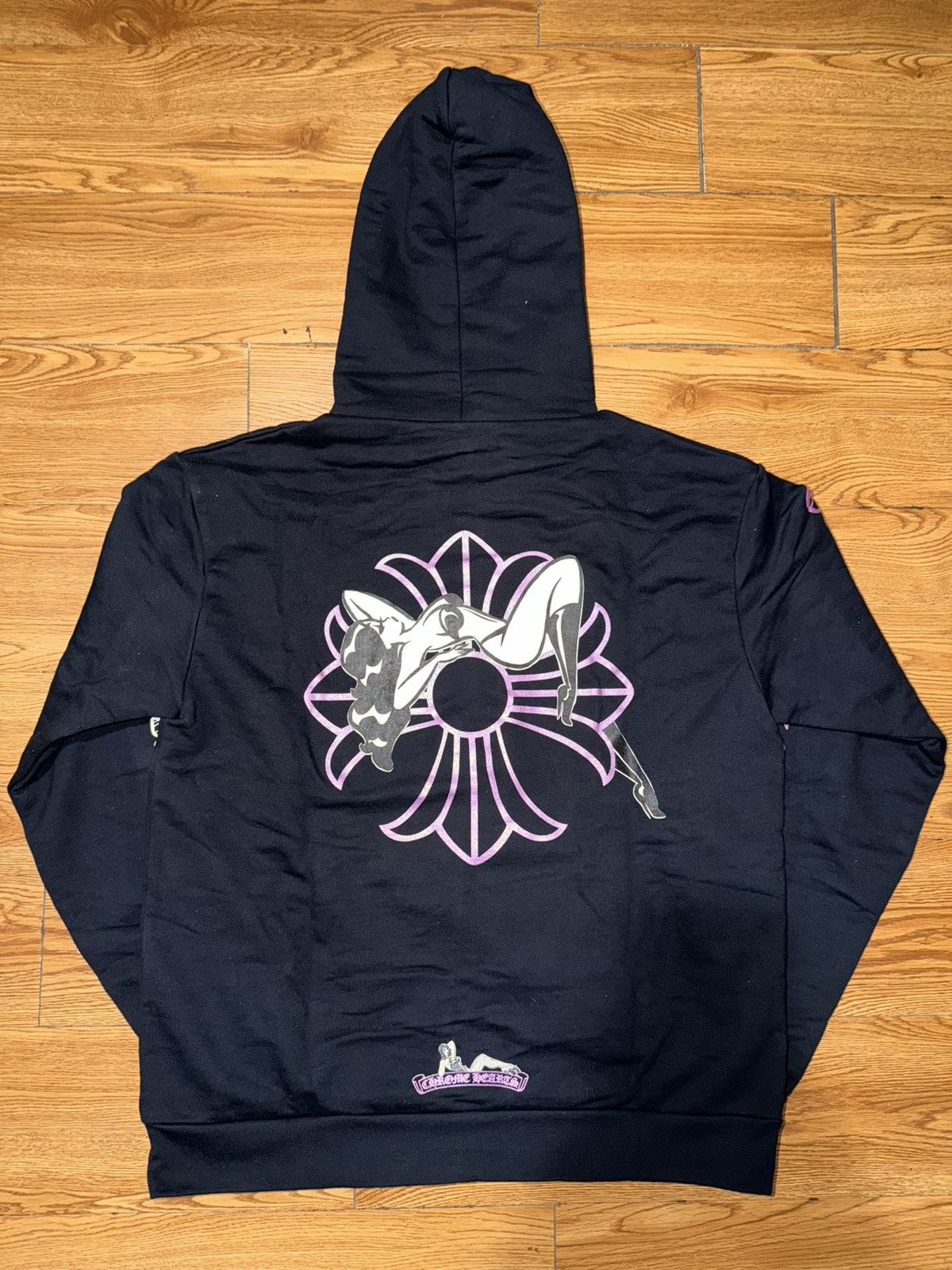 Chrome Hearts × Deadly Doll Chrome Hearts Deadly Doll Hoodie Black Size XS Size US XS / EU 42 / 0 - 7 Thumbnail