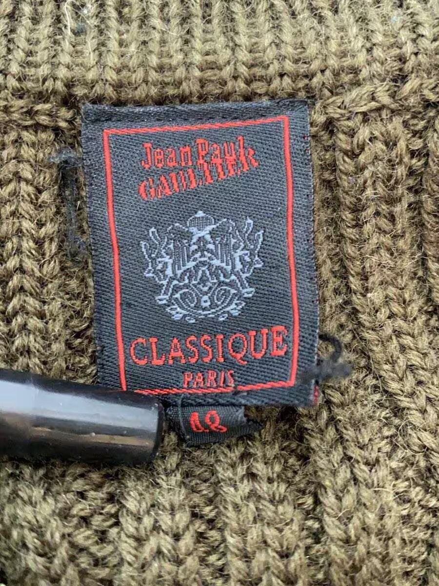 Jean Paul Gaultier Ribbed Turtleneck Wool Knit Sweater Size US M / EU 48-50 / 2 - 4 Thumbnail