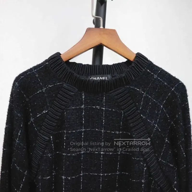 Chanel Chanel Black Wool Blend Women's Sweater . Size S / US 4 / IT 40 - 2 Thumbnail