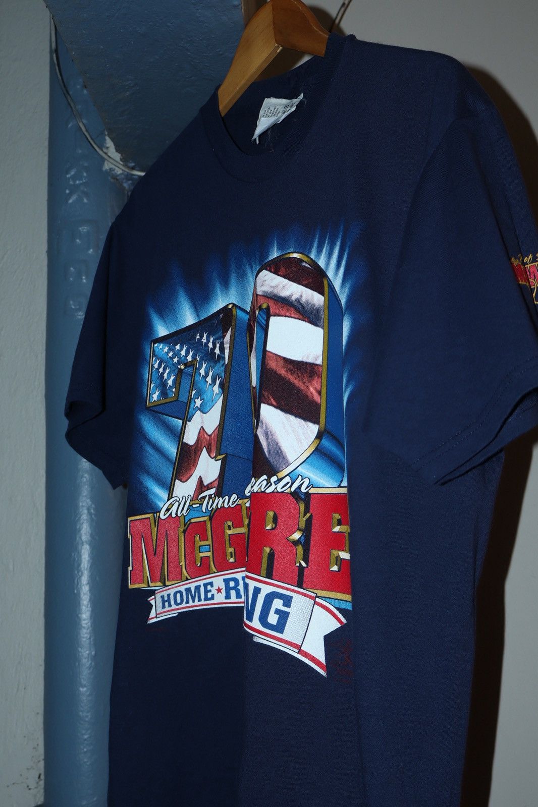 MLB × Vintage Vintage 90’s Mark McGuire home run king tee Size US M / EU 48-50 / 2 - 4 Thumbnail