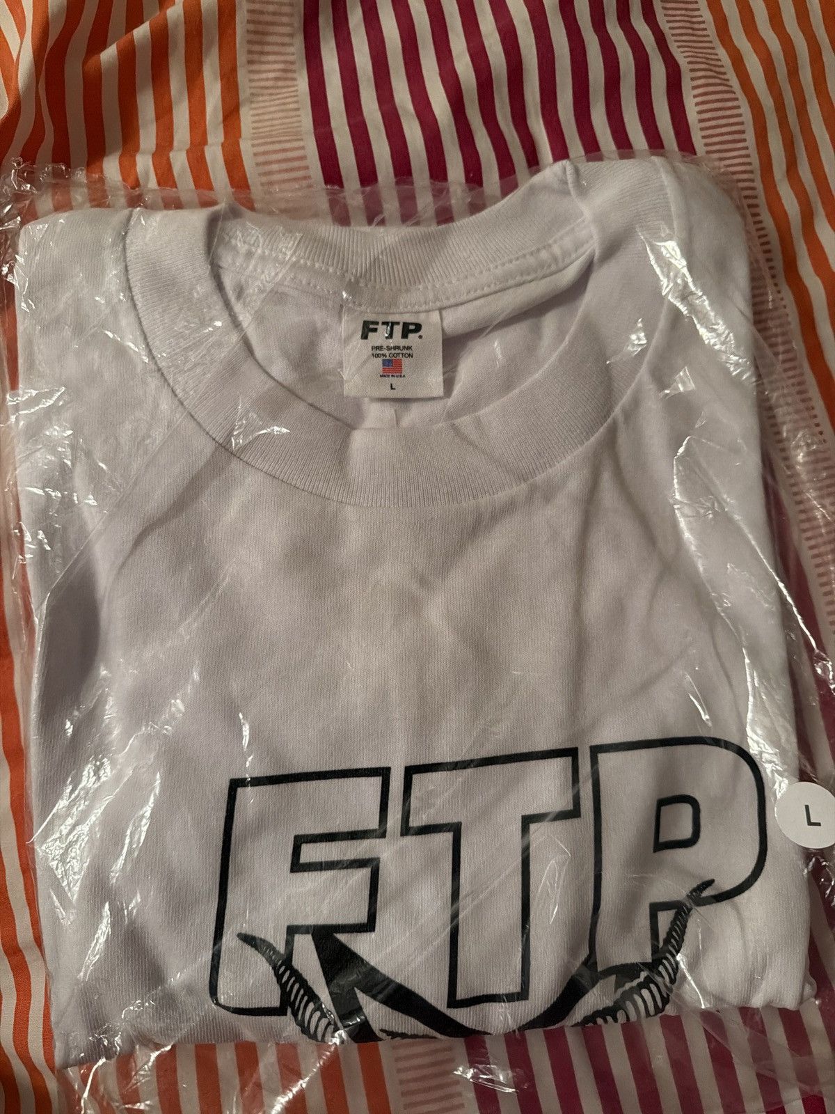 Fuck The Population × Thrasher FTP x Thrasher Skategoat Tee FW '22 White L Size US L / EU 52-54 / 3 - 3 Thumbnail