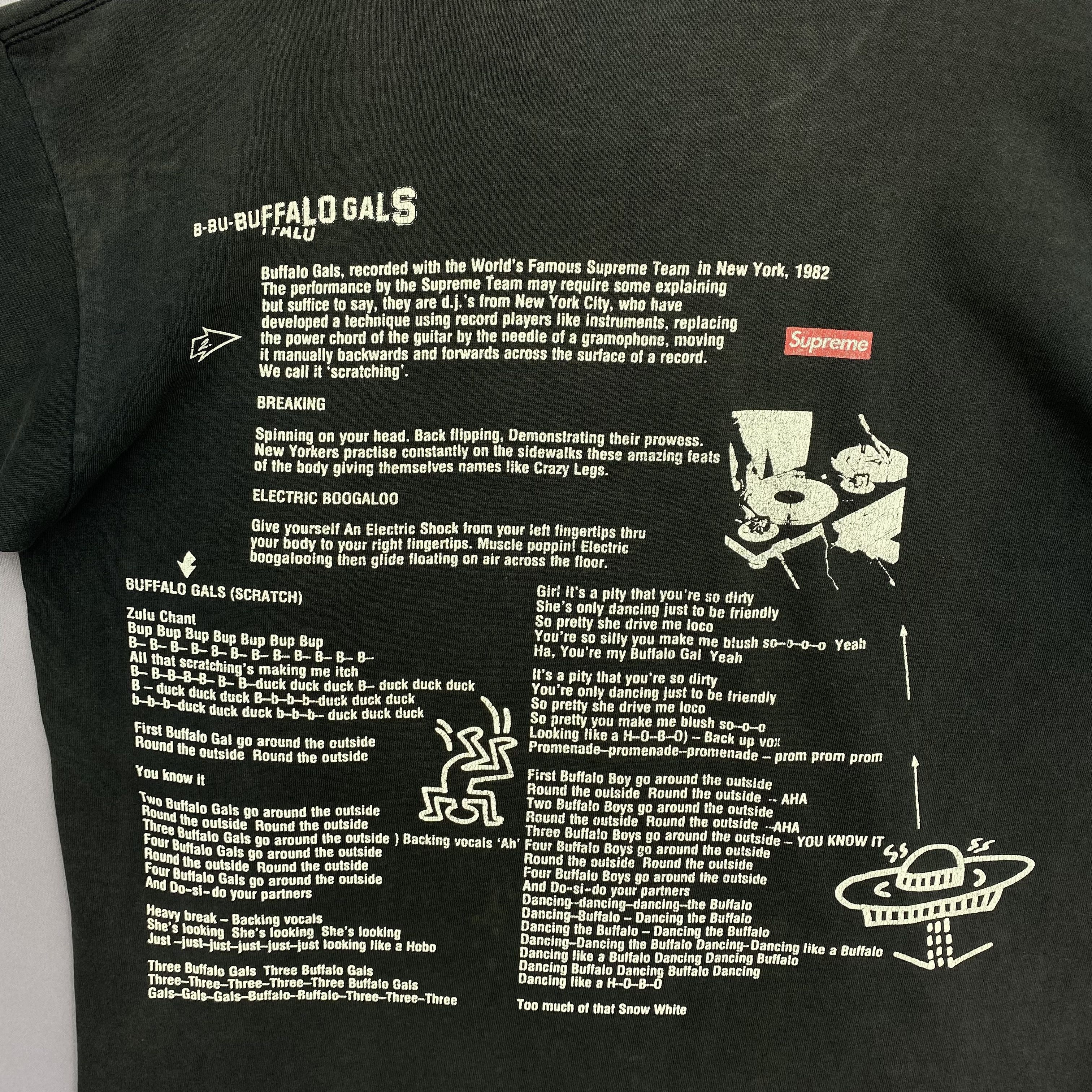 Supreme Vintage Supreme Buffalo Gals T-Shirt Ripped Crewneck Tee Size US M / EU 48-50 / 2 - 4 Thumbnail