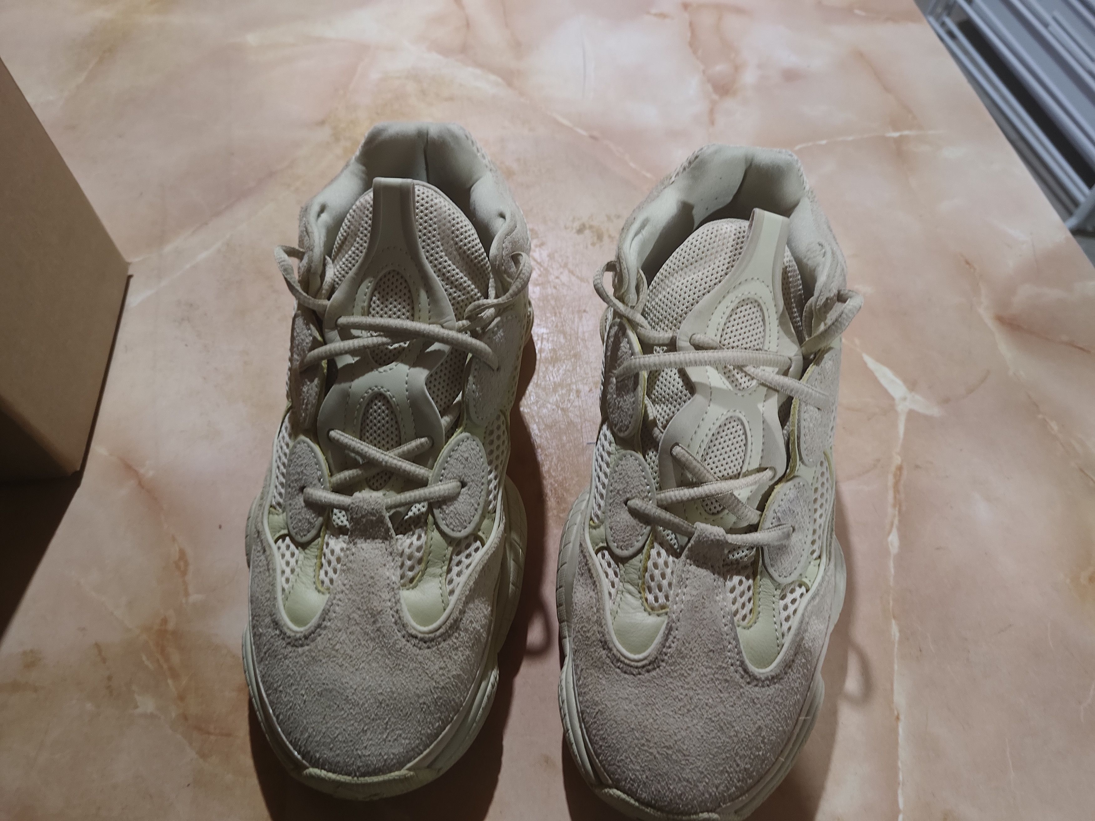 Adidas Adidas Yeezy 500 / Super Moon Yellow Size US 10 / EU 43 - 4 Thumbnail