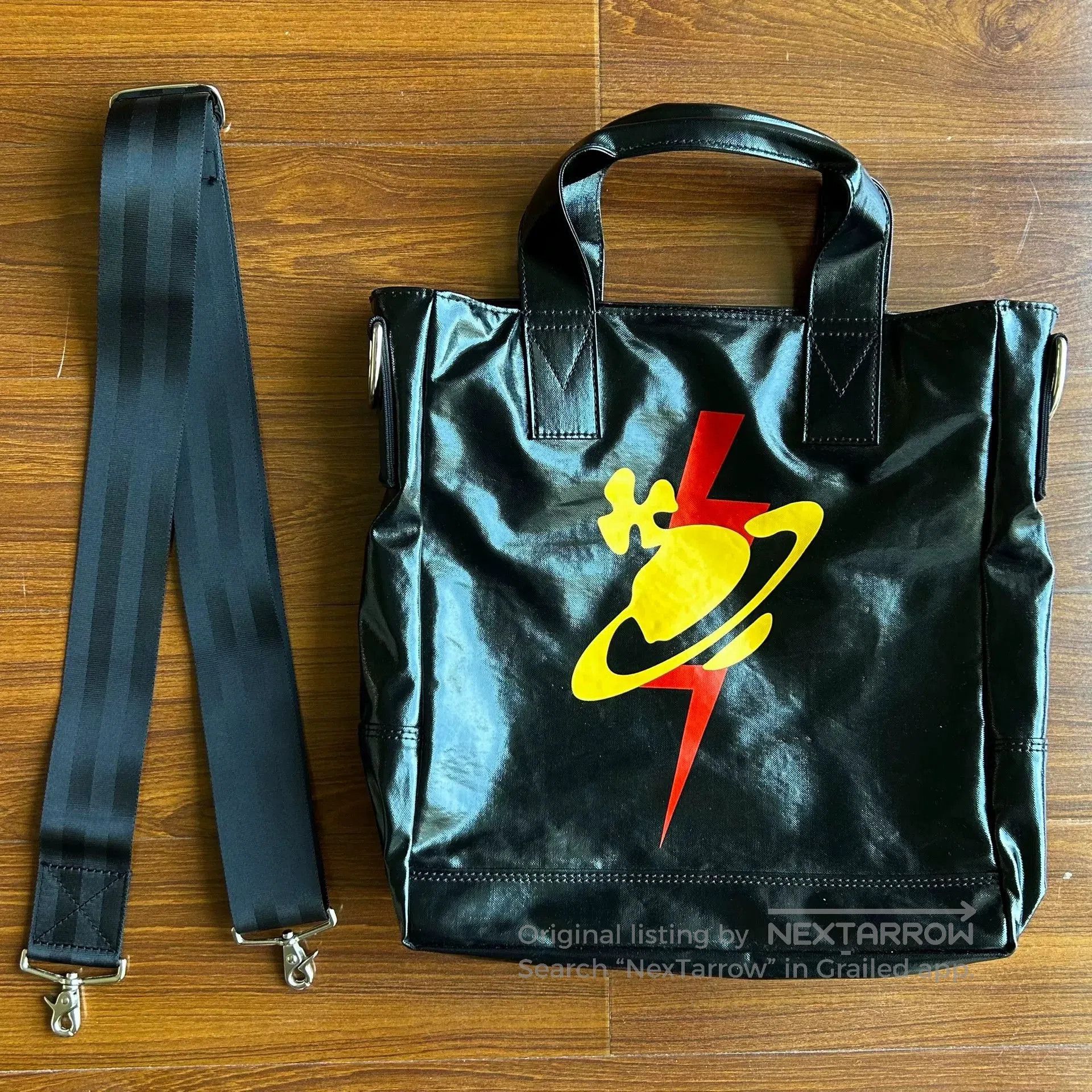 Vivienne Westwood vintage vivienne westwood tote bag with logo. Size ONE SIZE - 3 Thumbnail