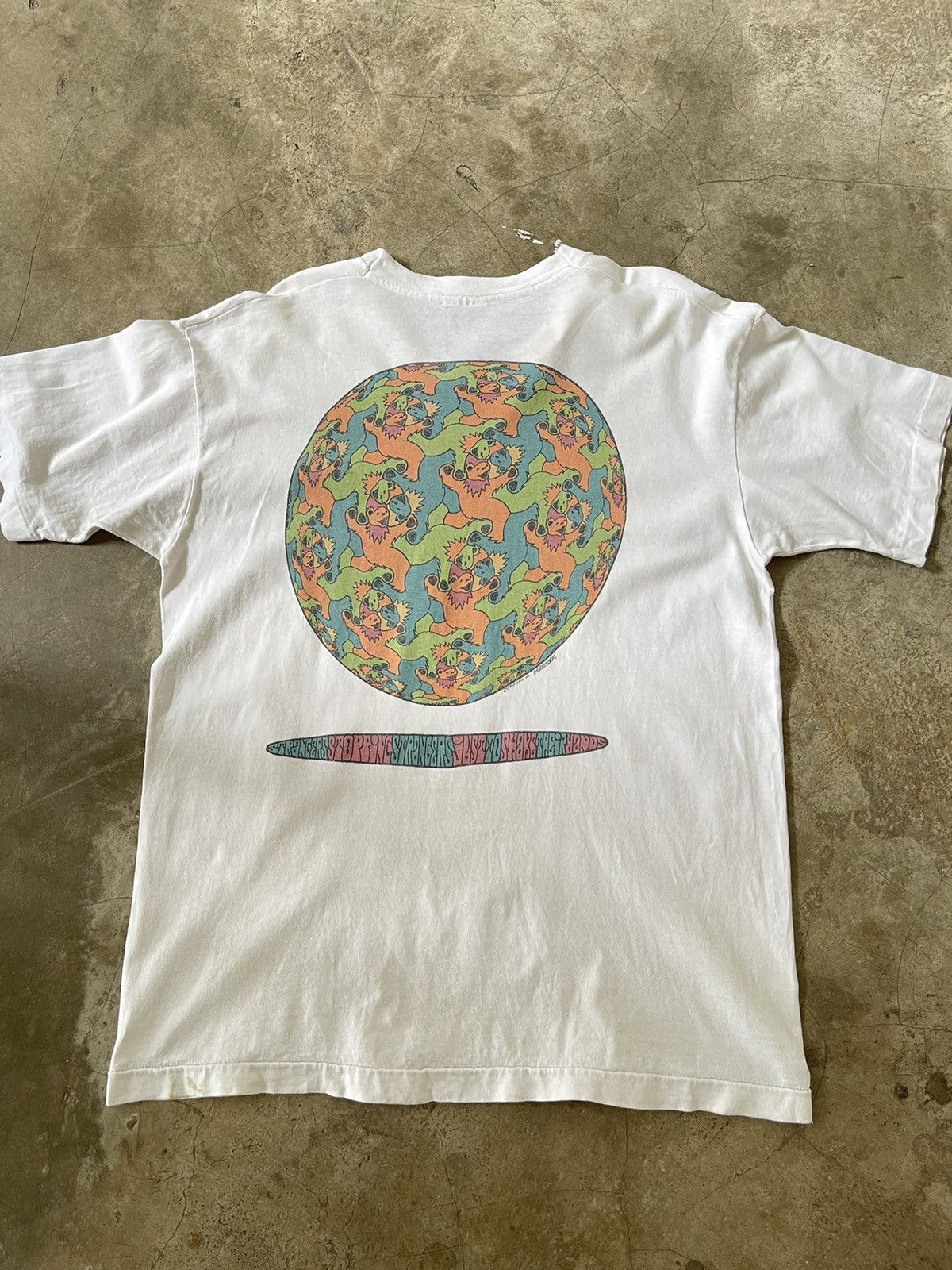 Liquid Blue Vintage 1993 Grateful Dead Mc Escher Derek Gores Liquid Blue Size US L / EU 52-54 / 3 - 2 Thumbnail