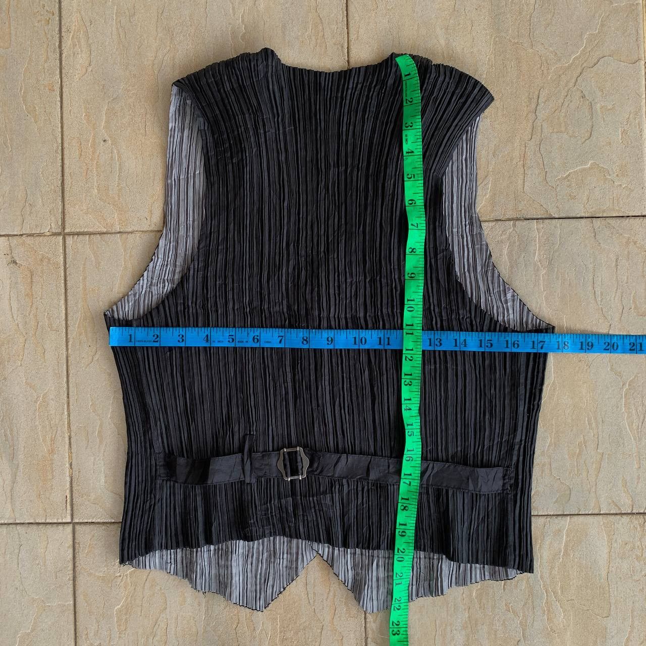 Issey Miyake Vintage ISSEY MIYAKE PLEATS PLEASE Vest Size 36R - 6 Thumbnail