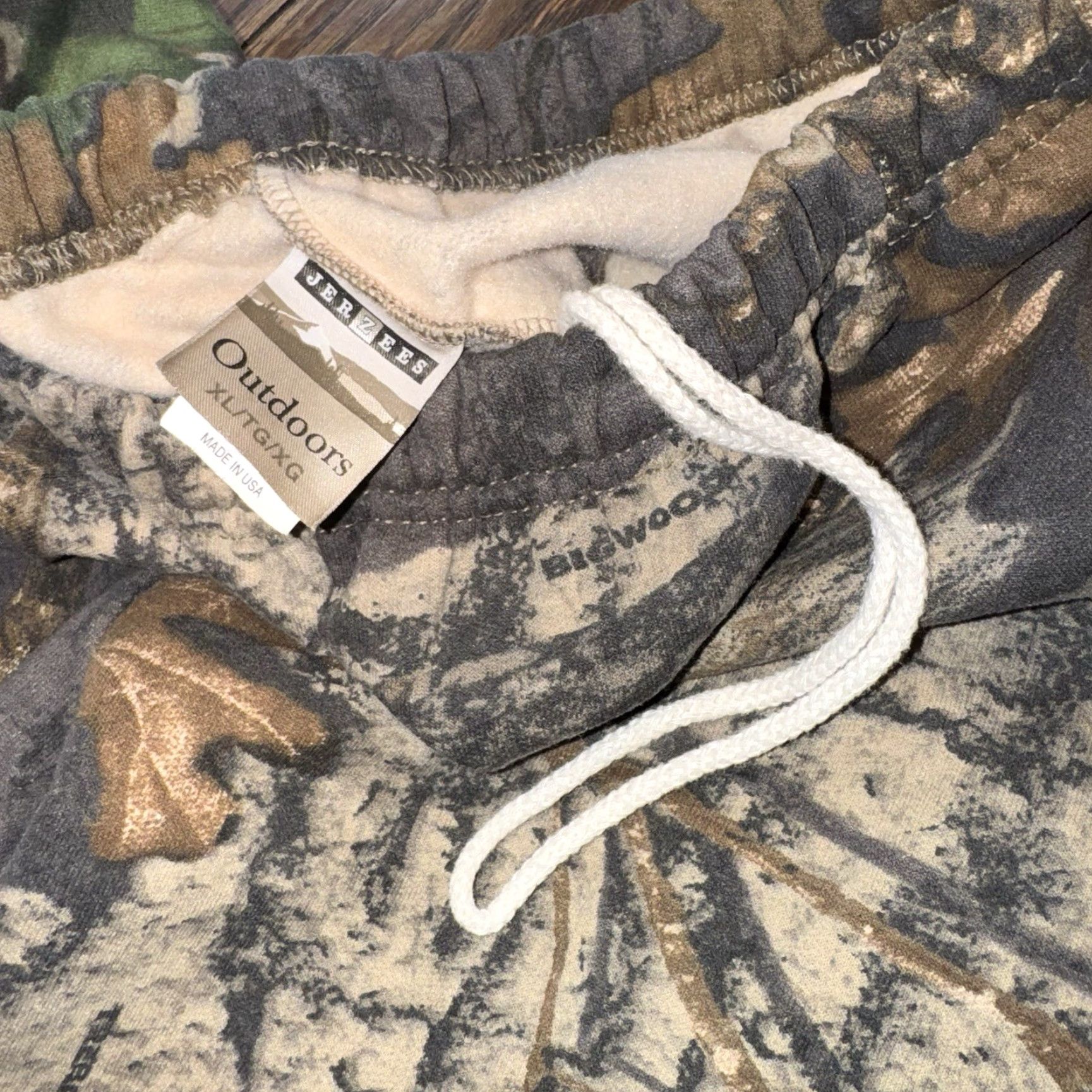 Jerzees VINTAGE Jerzees Outdoors Mens XL Camo Sweatpants Made In USA Size US 36 / EU 52 - 5 Thumbnail