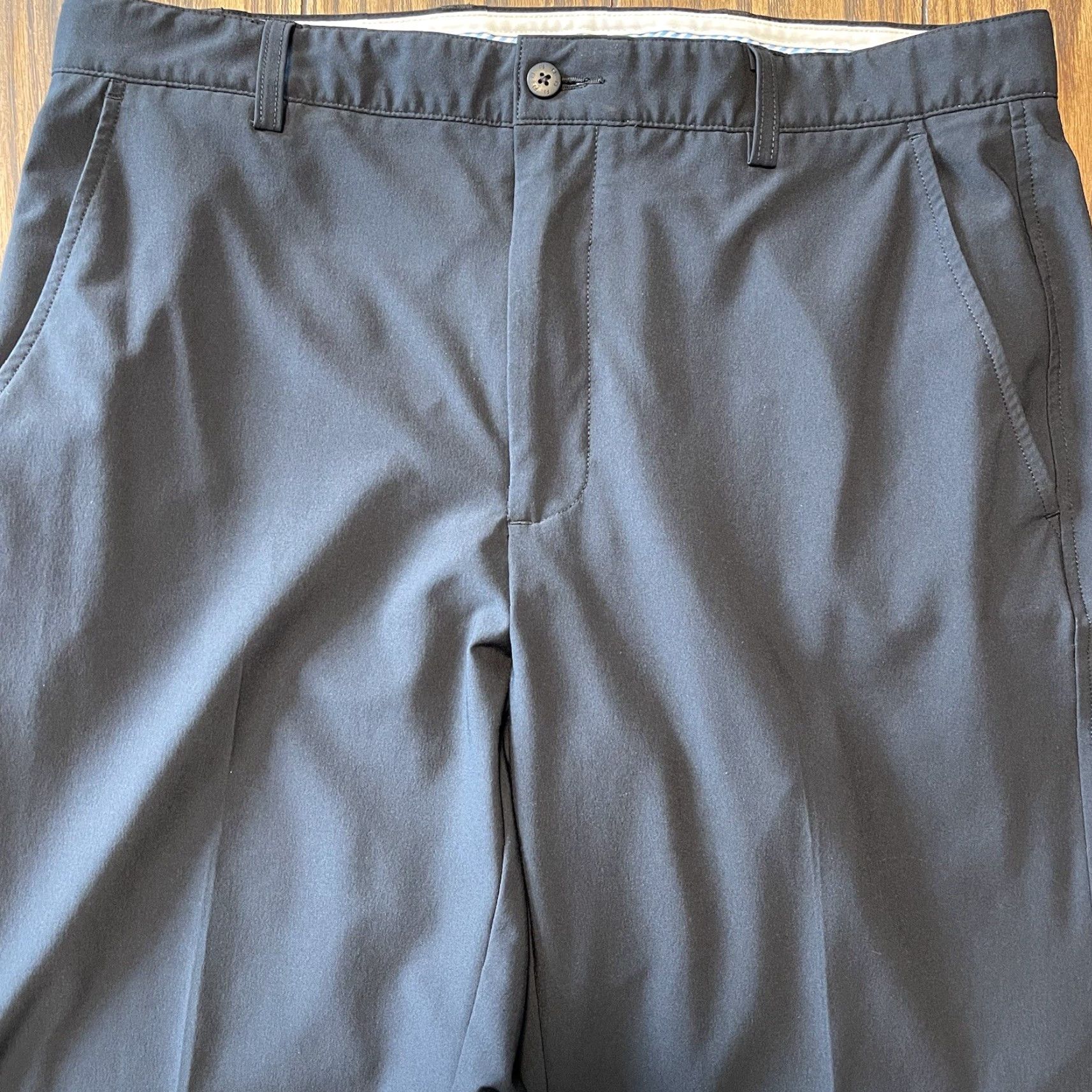 Footjoy FootJoy Pants Mens 34x32 Black Straight Leg Stretch Golf Size US 34 / EU 50 - 3 Thumbnail