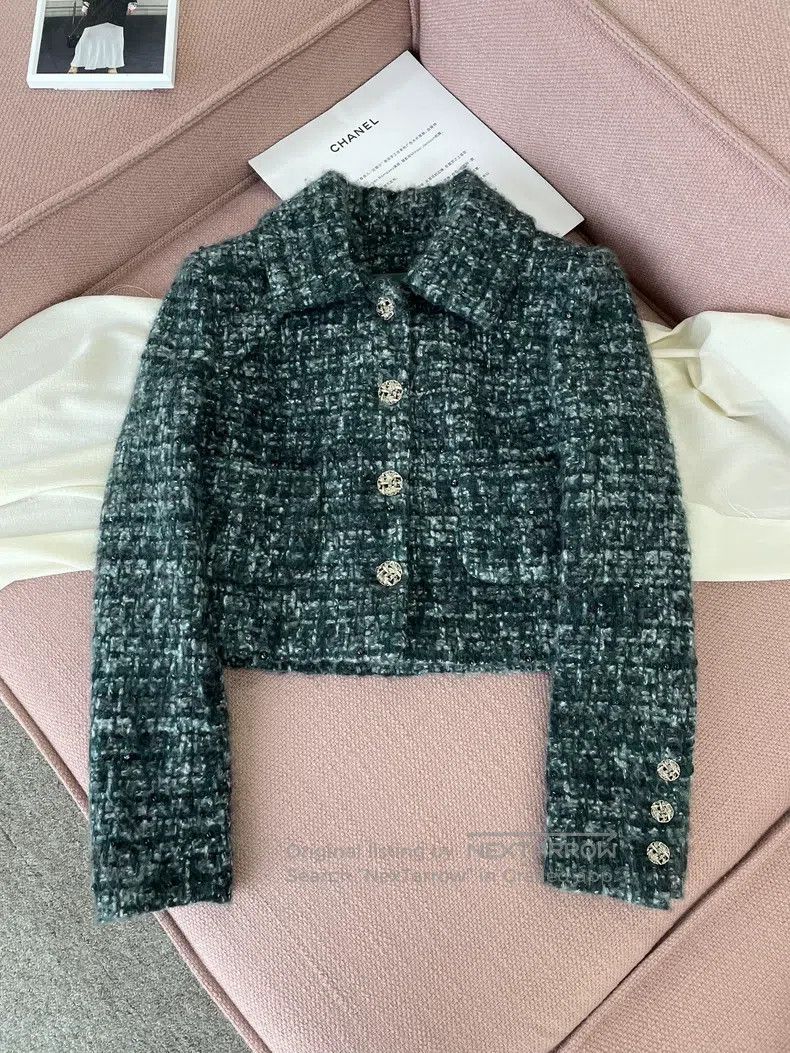 Chanel Chanel Forest Series Dark Green Jacket Size XS / US 0-2 / IT 36-38 - 1 Thumbnail