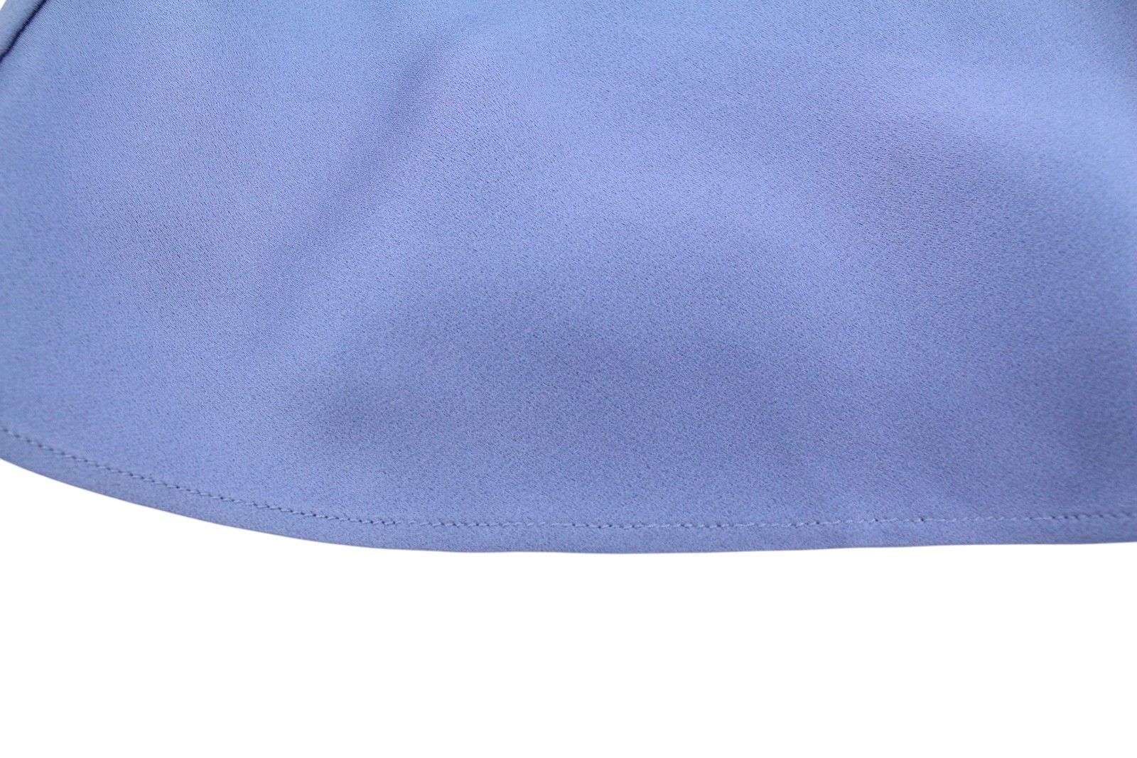 Max Mara EU38 Blue Spaghetti Strap Shiny Blouse 88801 Size M / US 6-8 / IT 42-44 - 13 Thumbnail