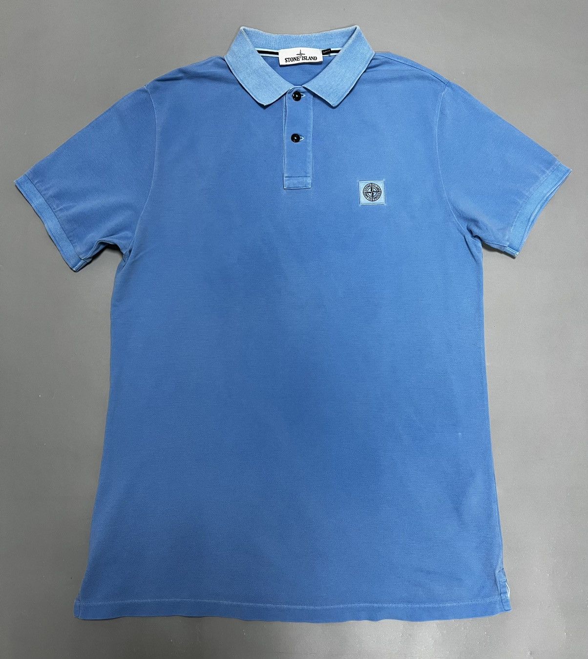 Stone Island Stone Island Patch Program Polo Tee Shirt RARE Size US XL / EU 56 / 4 - 1 Thumbnail