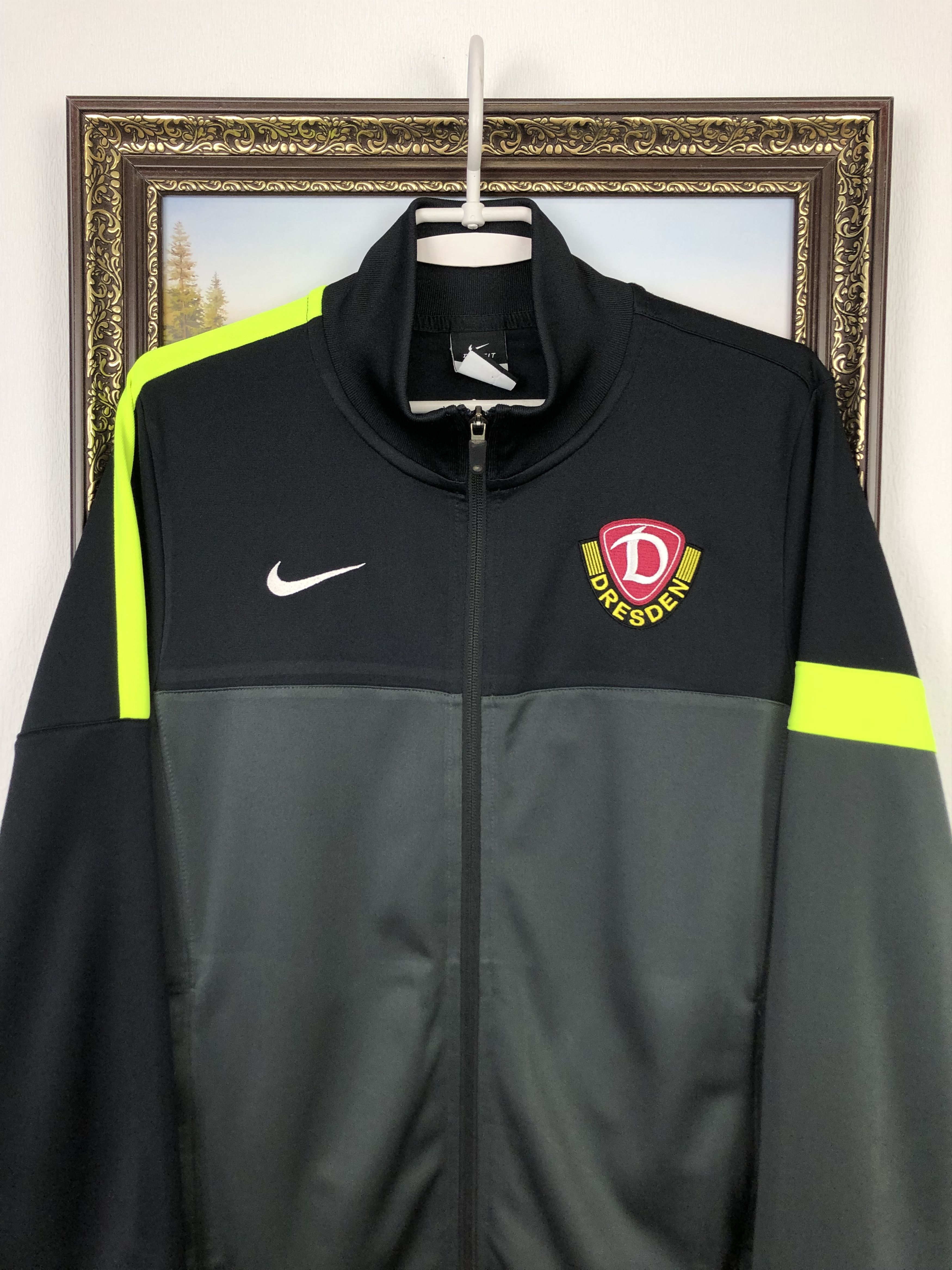 Nike Nike Dynamo Dresden Football Jacket Soccer Track Top Size US S / EU 44-46 / 1 - 2 Thumbnail