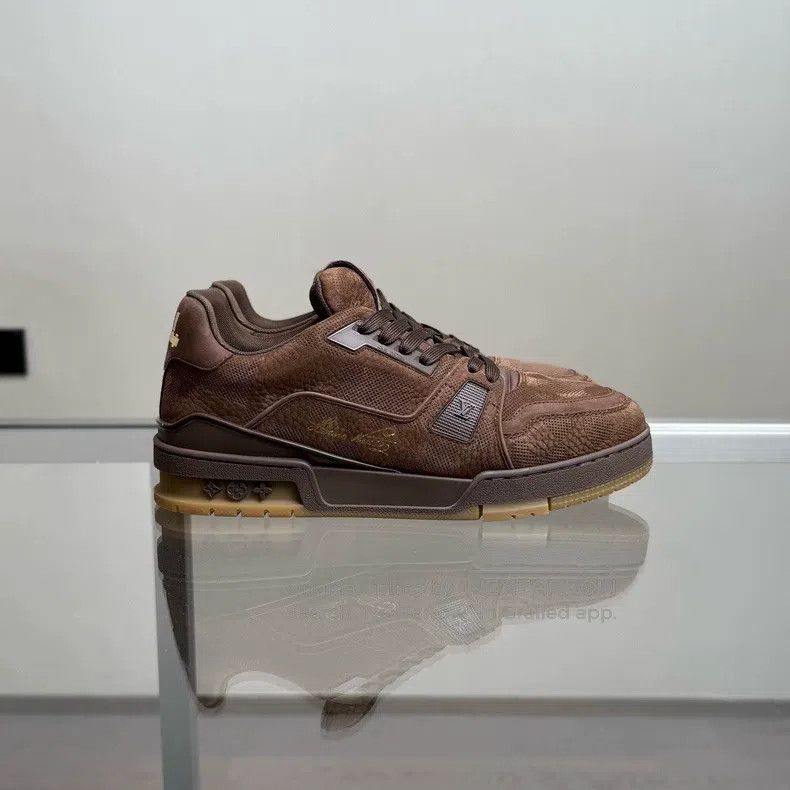 Louis Vuitton Louis Vuitton Trainer 25 New Brown Checkerboard shoes Size US 6 / EU 39 - 2 Thumbnail