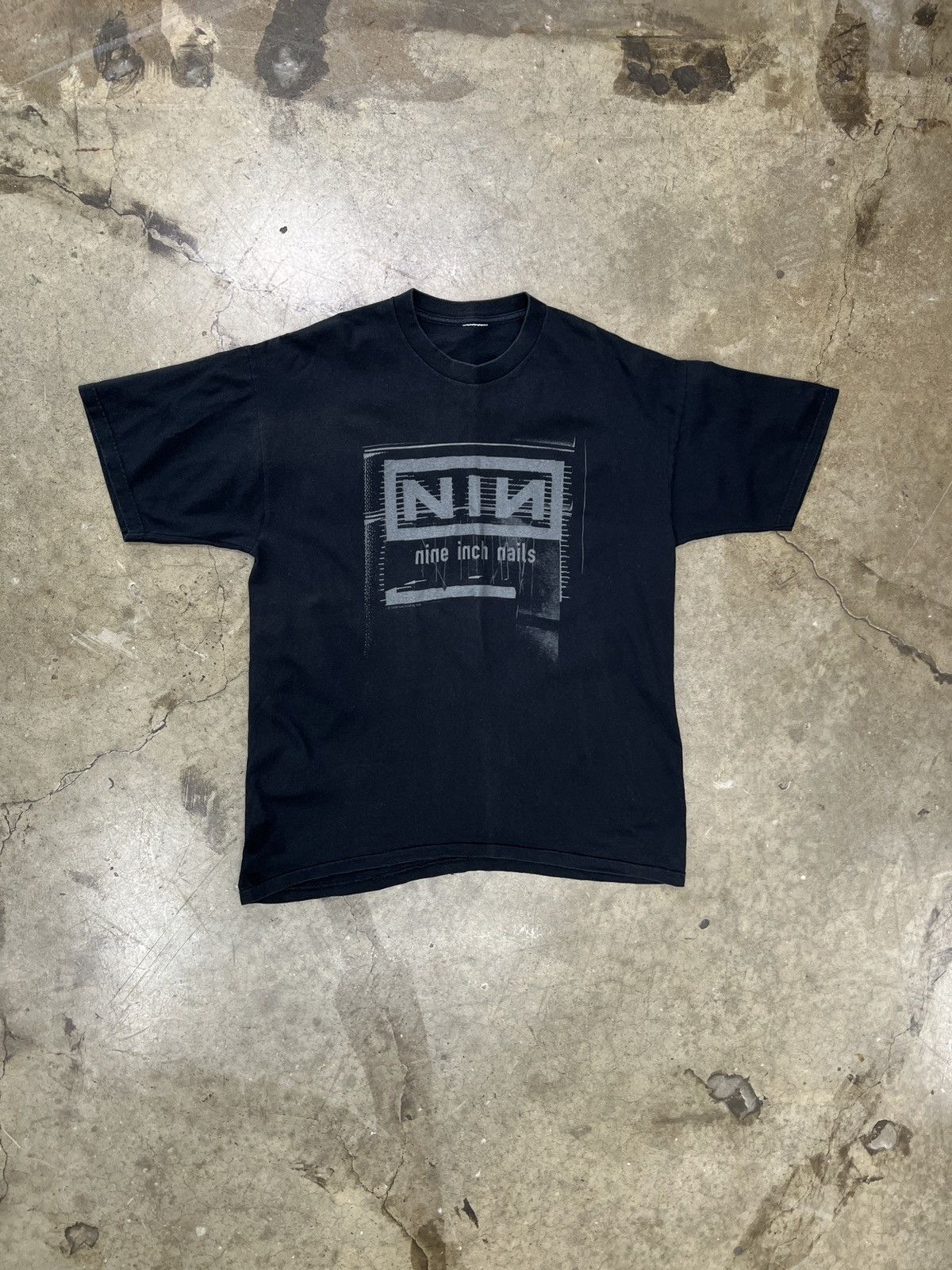 Band Tees Vintage 1998 Nine Inch Nails NIN Self Destruct Tour Halo XL Size US XL / EU 56 / 4 - 2 Thumbnail