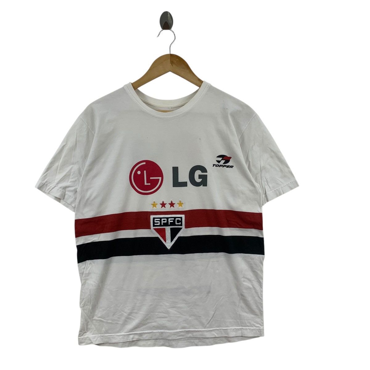 Other SAN PAULO FC Football Club LG Topper Tee Shirt Top Jersey Size US M / EU 48-50 / 2 - 4 Thumbnail