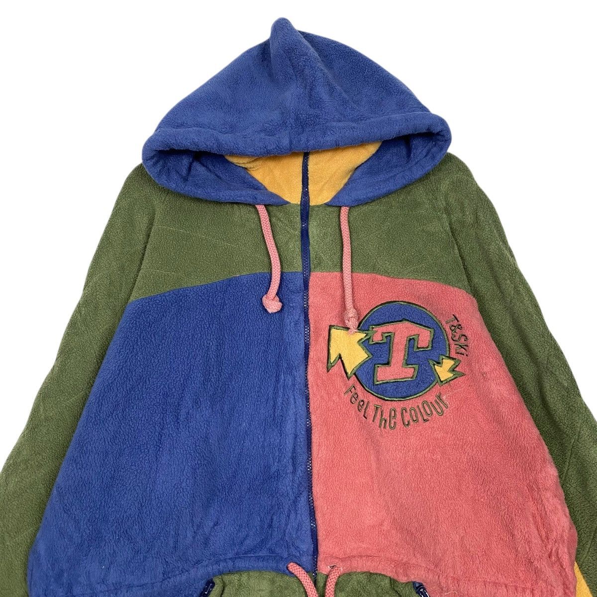 Sports Specialties × Vintage T&ski colour block zipper hoodie Size US M / EU 48-50 / 2 - 2 Thumbnail