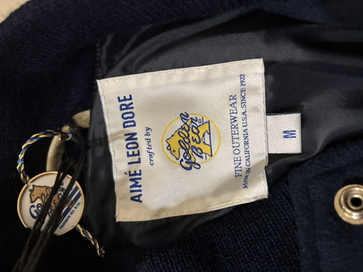 Aime Leon Dore Aime Leon Dore x Golden Bear Crest Logo Varsity Jacket SS22 Size US M / EU 48-50 / 2 - 2 Thumbnail