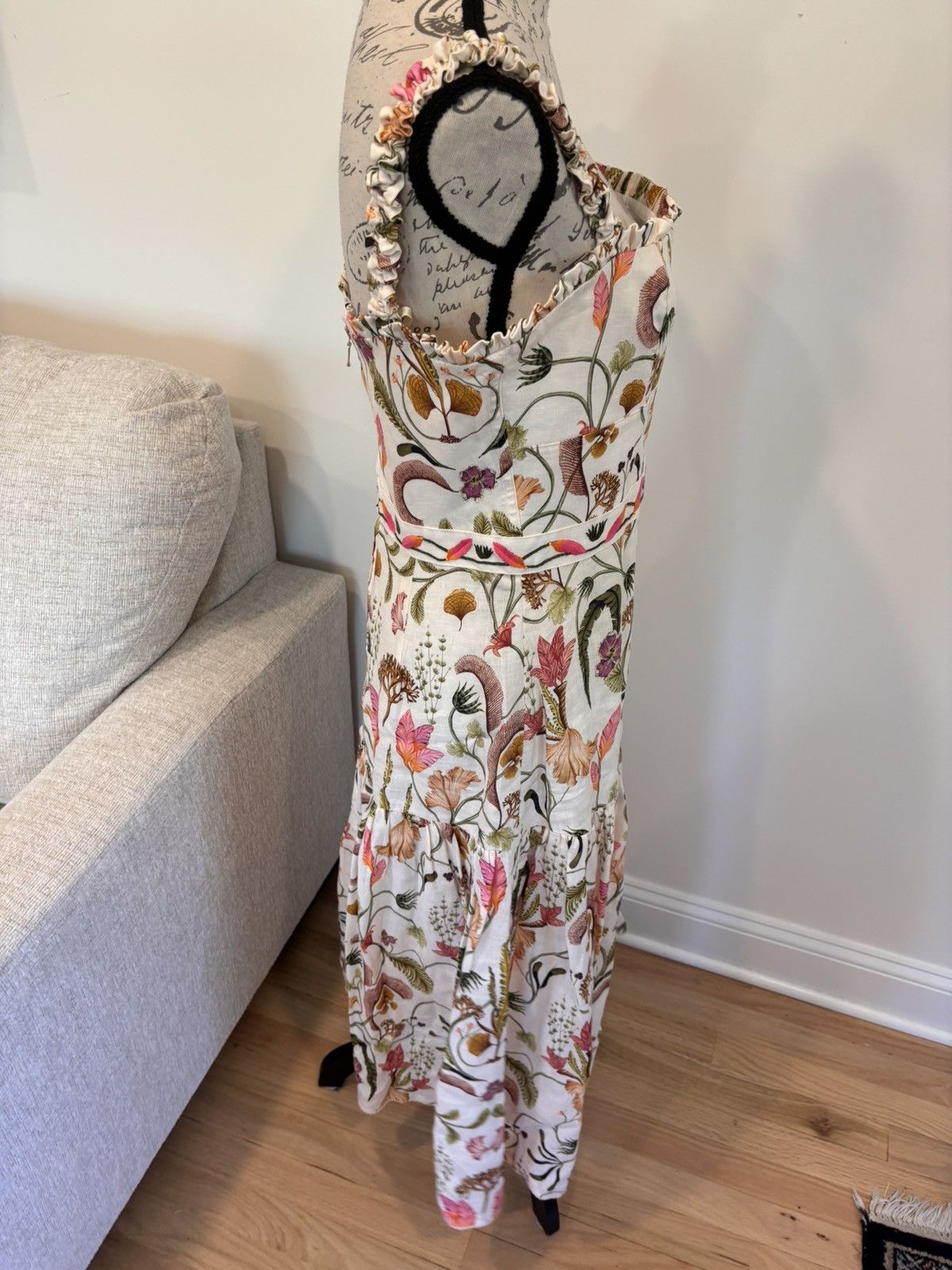 AGUA by Agua Bendita AGUA BY AGUA BENDITA Nispero Habitat Midi Dress size large Size L / US 10 / IT 46 - 10 Thumbnail