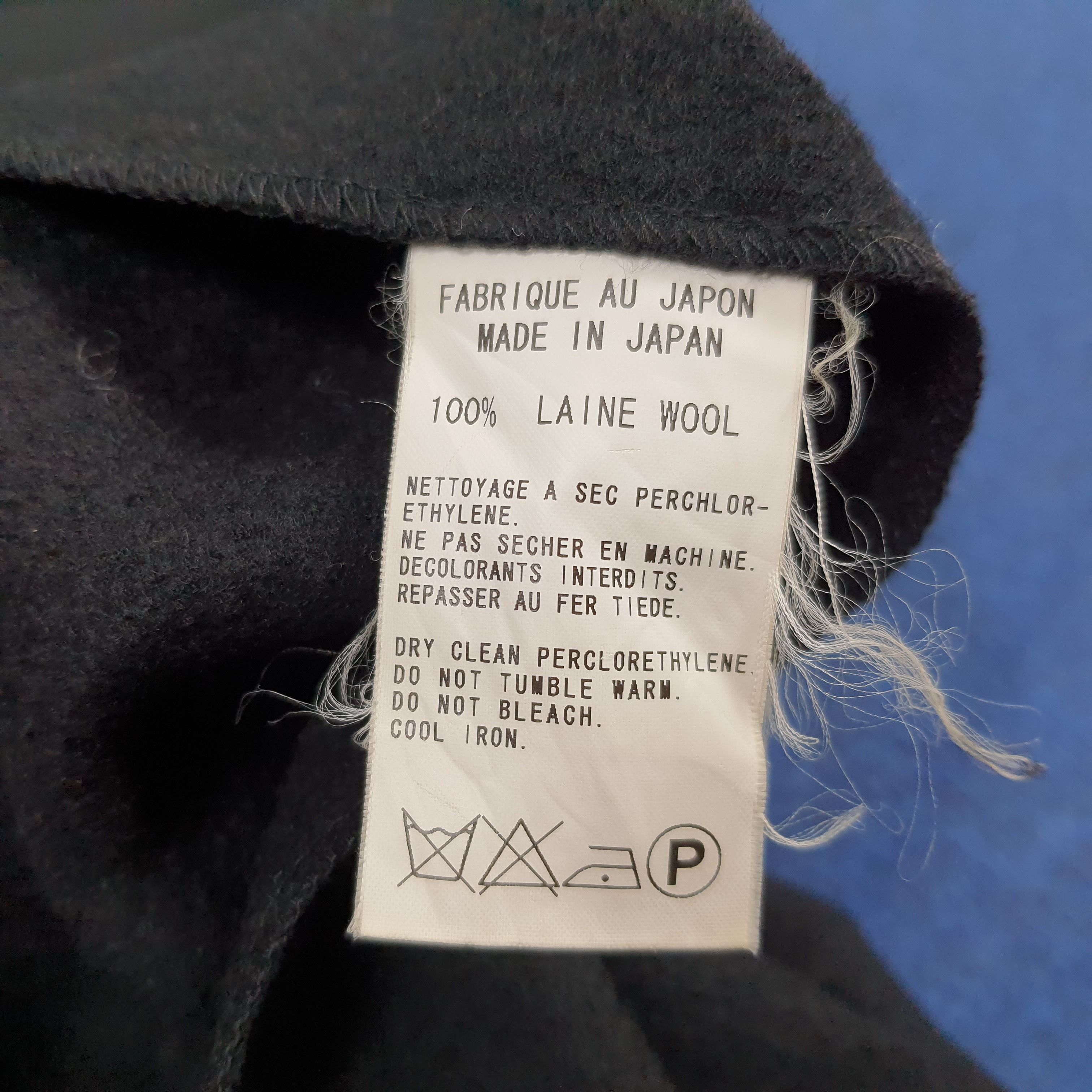 Yohji Yamamoto Vintage Y's Femme Wool Blazer Jacket Black Cat C296N28 Size XS / US 0-2 / IT 36-38 - 8 Thumbnail