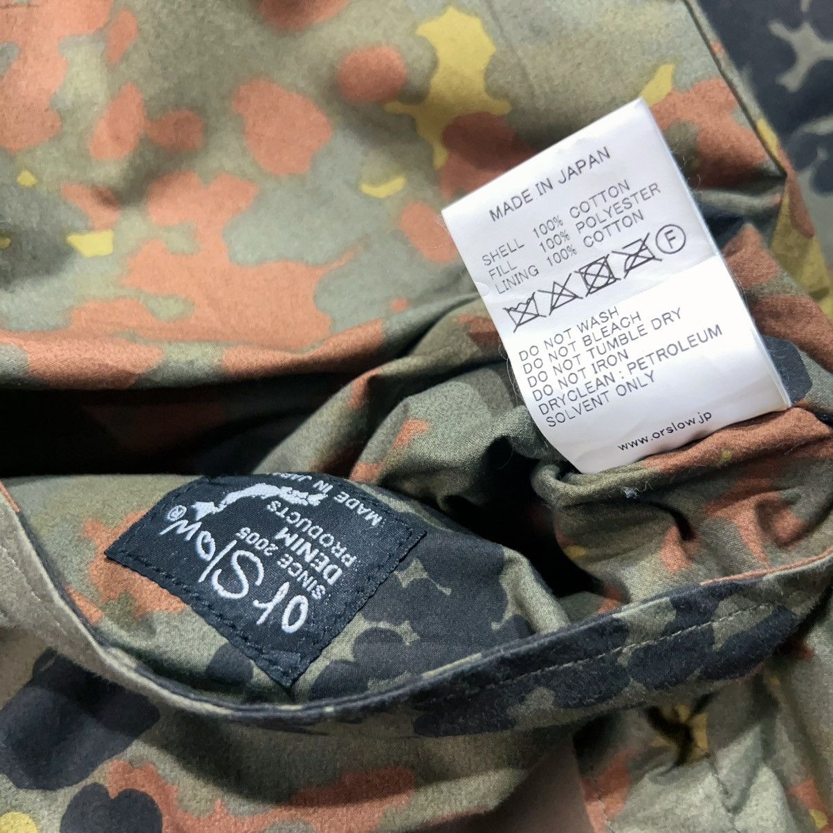 Orslow ORSLOW REVERSIBLE COTTON SHELL COACH JACKET Size US S / EU 44-46 / 1 - 18 Thumbnail