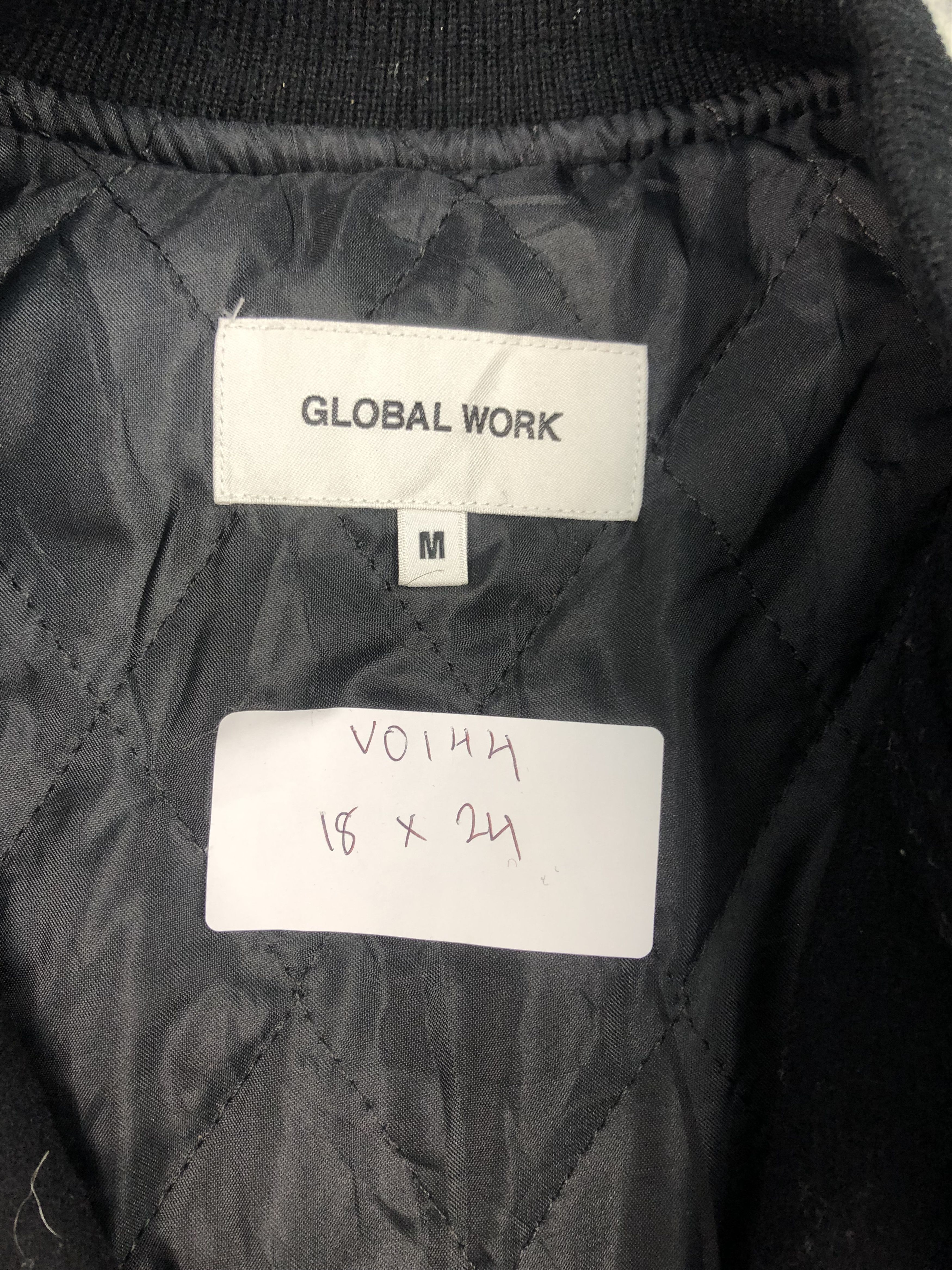 Global Work Vintage Japanese Brand Varsity Jacket Global Work V0144 Size US M / EU 48-50 / 2 - 6 Thumbnail