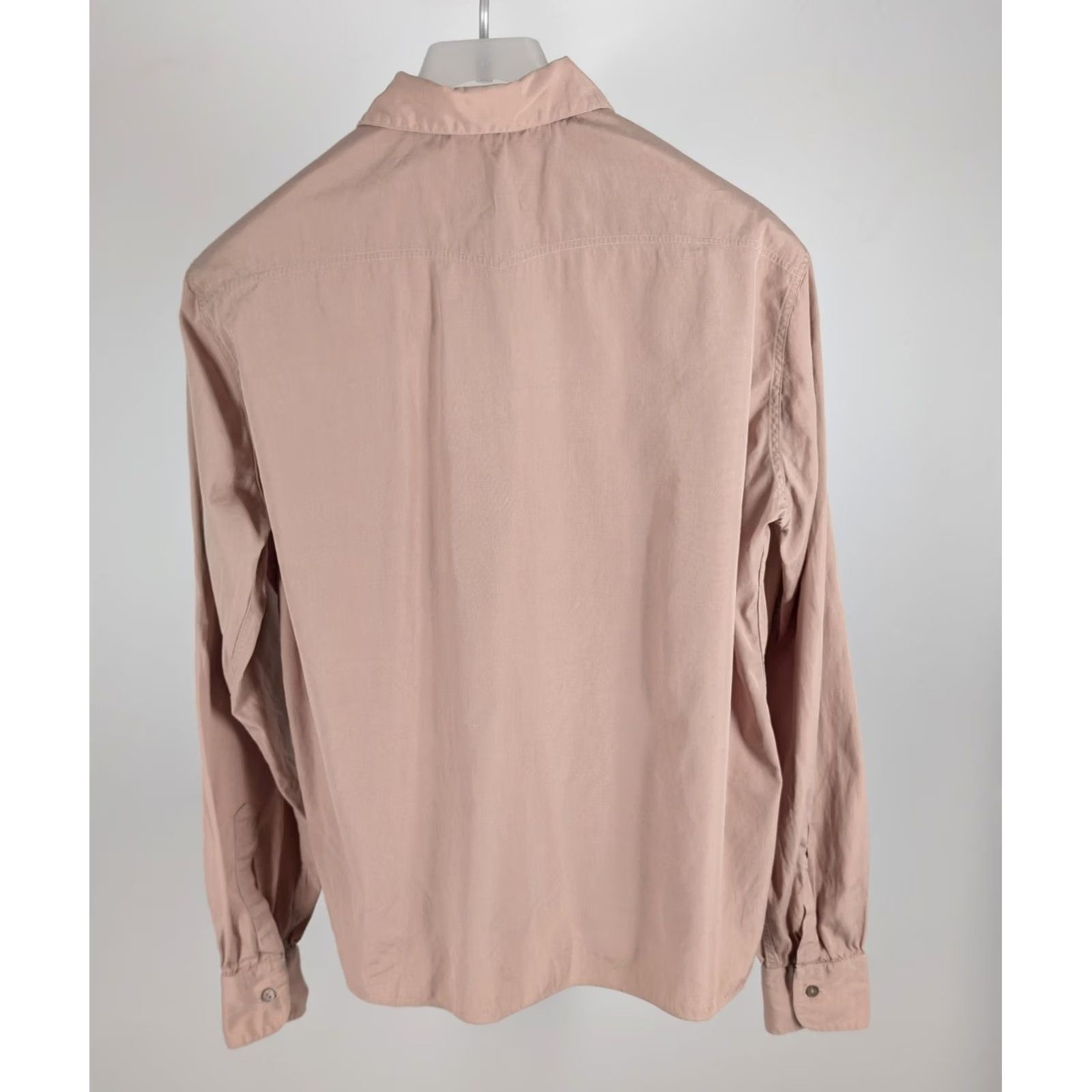 Vintage VINTAGE Macy Associates Blouse Shirt Pink Pure Cotton Peter Pan Collar 50s 1950s Macy's United States Women Mens Girls Boys 16 XS-XL Size XXL / US 16-18 / IT 52-54 - 3 Thumbnail