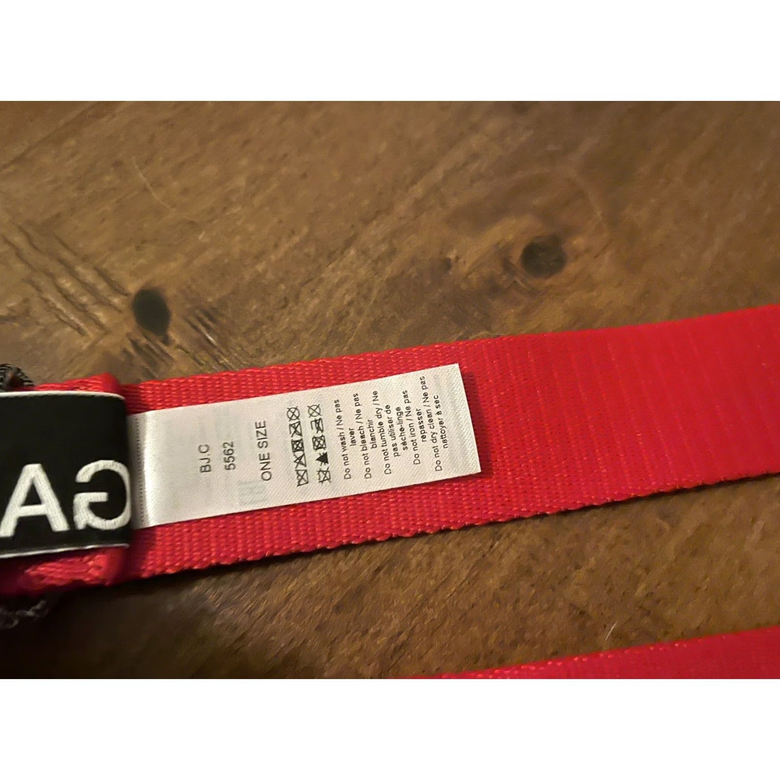 Ganni 1. Ganni Red Belt - 459 Lollipop - Womens Size S - New Size ONE SIZE - 5 Thumbnail