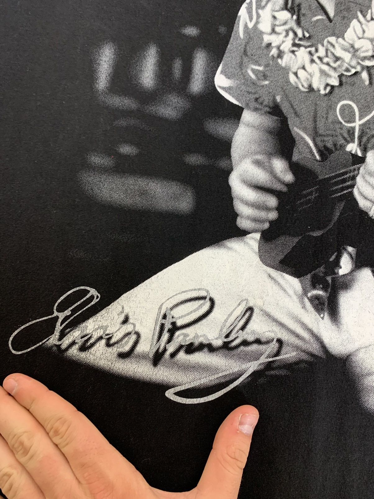 Band Tees × Vintage Elvis Presley Blue Hawaii Bootleg T-shirt Size US XL / EU 56 / 4 - 19 Thumbnail