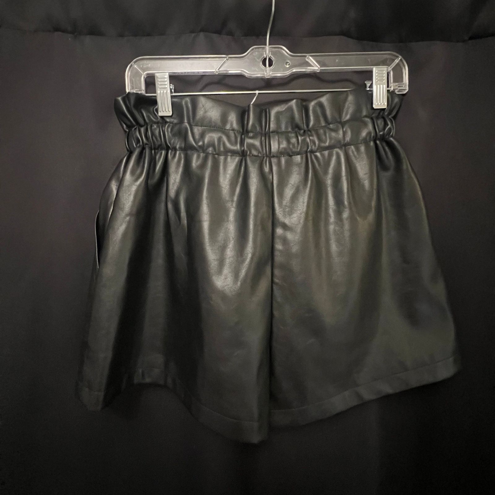 Other Spencer and Ella Frances Vegan Leather Shorts Size 26" / US 2 / IT 38 - 2 Thumbnail