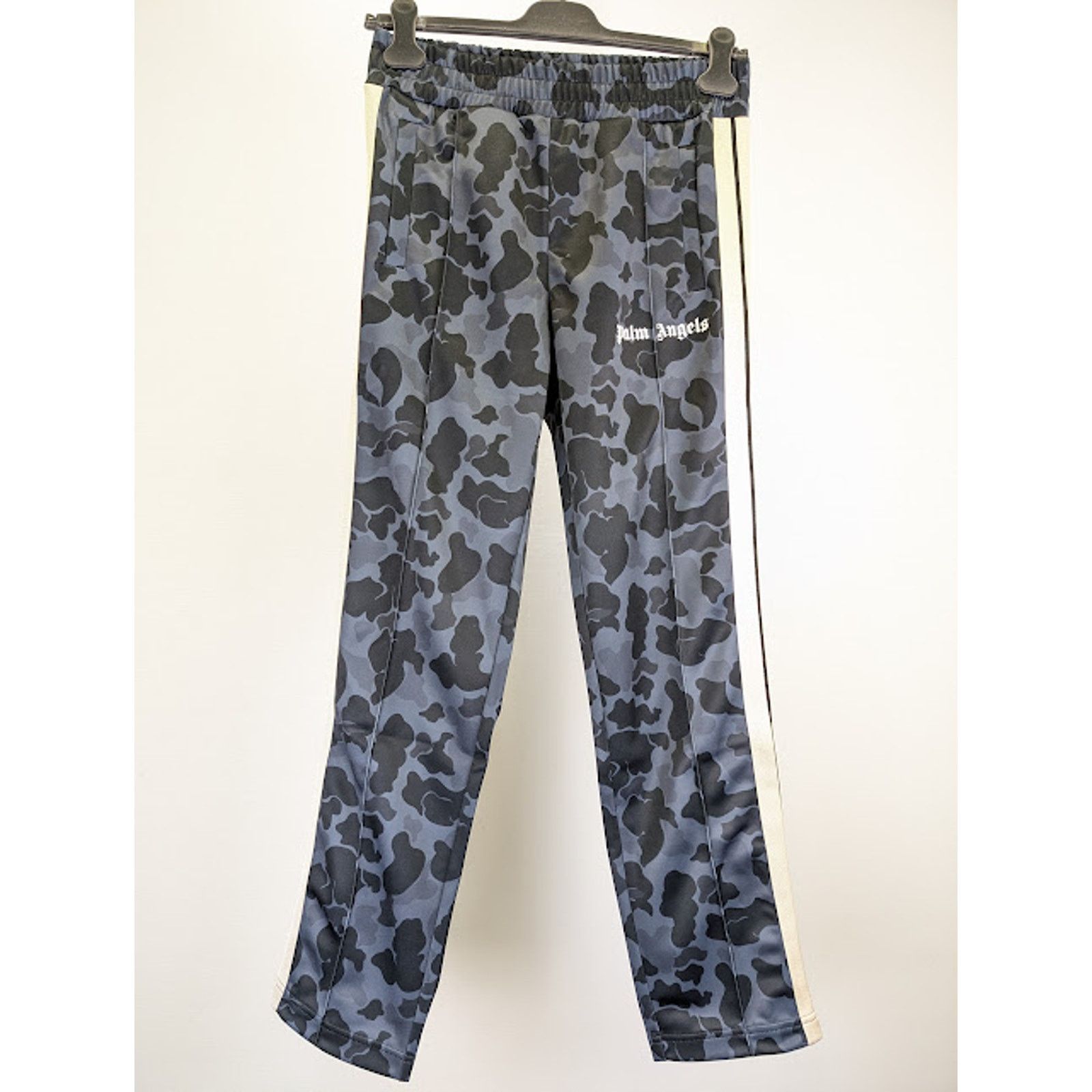 Palm Angels o1rshd1 Night Camo Track Pant in Black / White Size US 34 / EU 50 - 2 Thumbnail