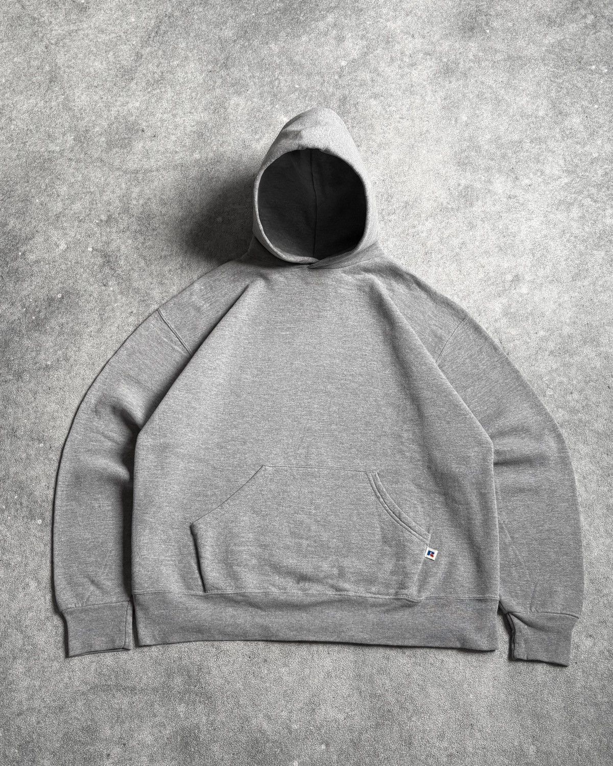 Russell Athletic 1990s Heather Grey Russell Hoodie Size US L / EU 52-54 / 3 - 1 Thumbnail