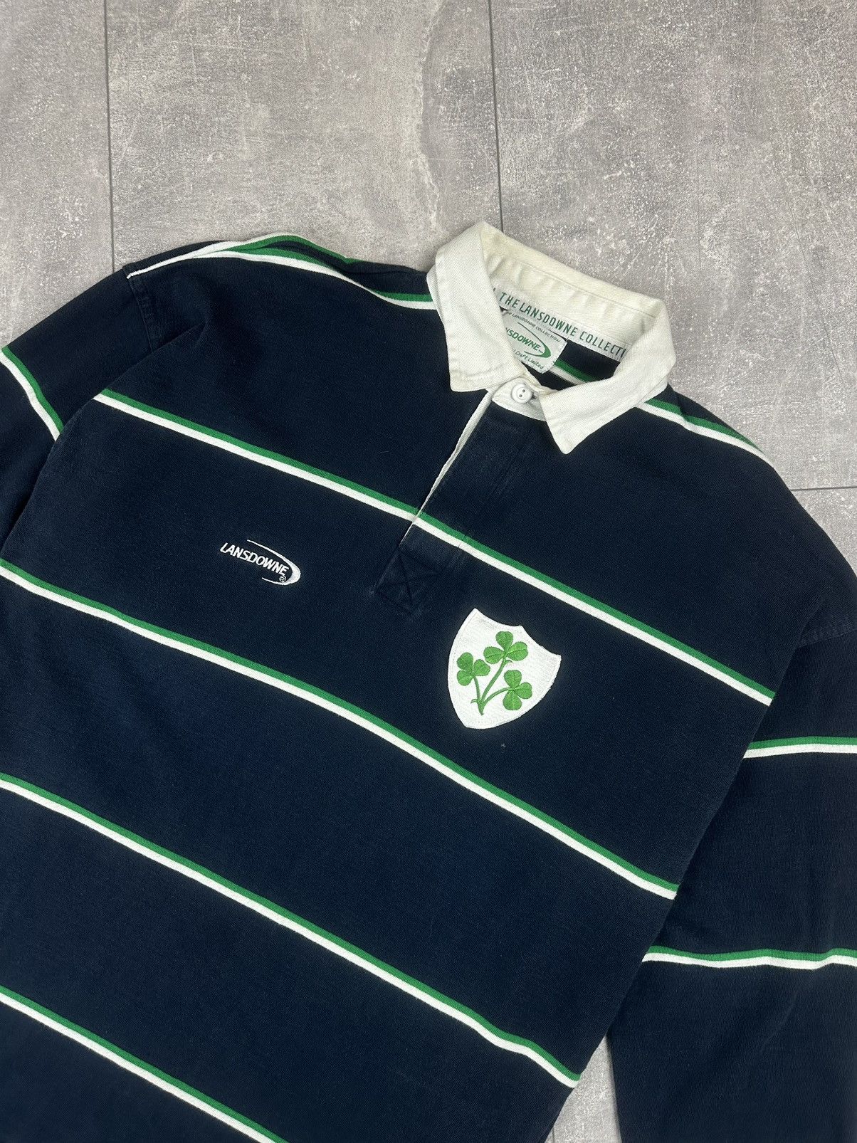 Other Lansdowne Ireland Vintage Rugby Long Sleeve Jersey Size US L / EU 52-54 / 3 - 2 Thumbnail