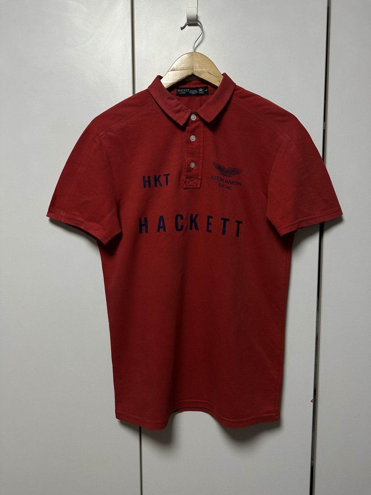 Hackett Hackett London HCT Aston Martin Racing Polo Shirt Rugby Size US L / EU 52-54 / 3 - 1 Thumbnail