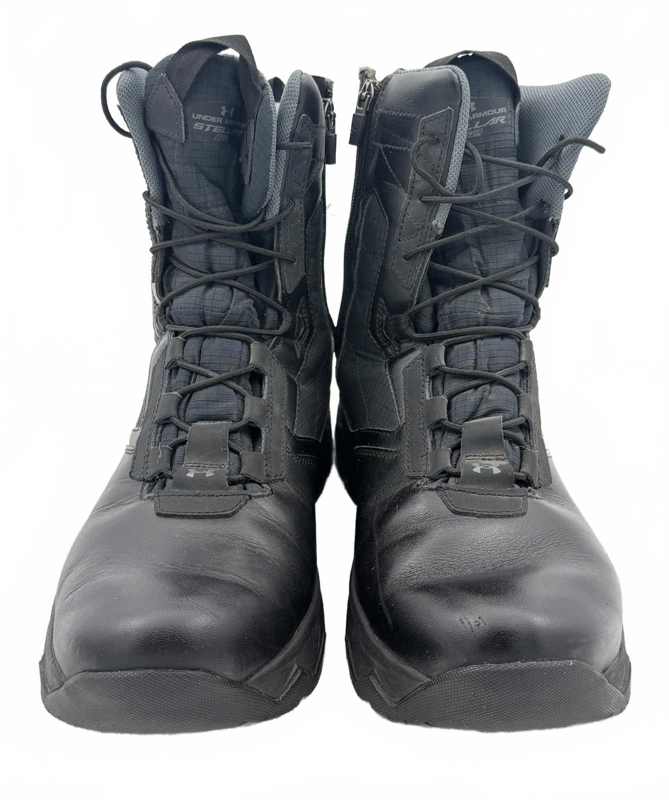 Under Armour Under Armour Stellar Side Zip Tactical Boots Men's 12 black Size US 12 / EU 45 - 1 Thumbnail