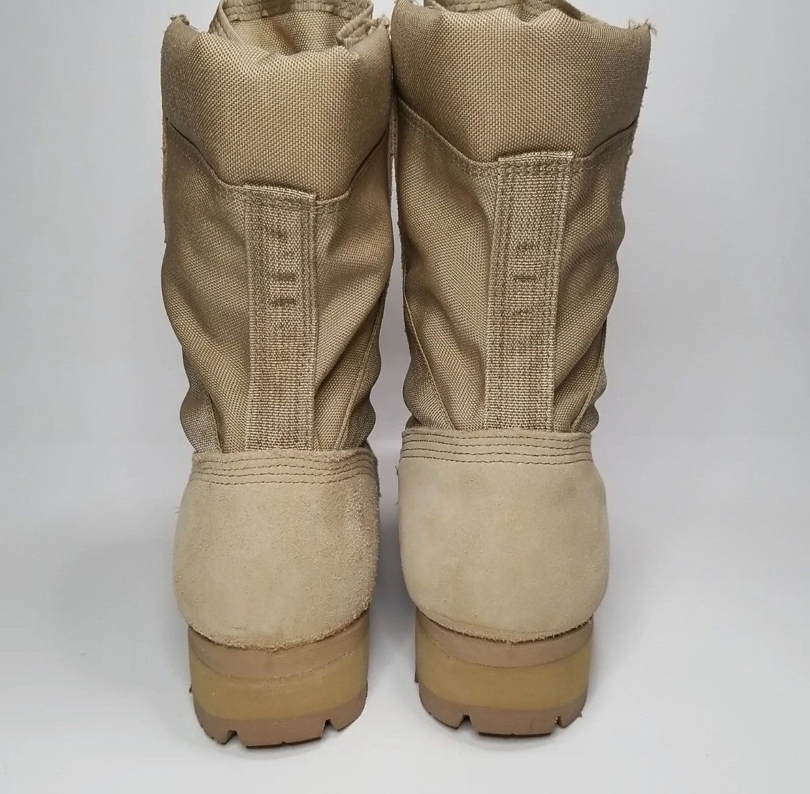 Other Vintage Desert Tan Military Combat Boots Size US 10 / EU 43 - 4 Thumbnail