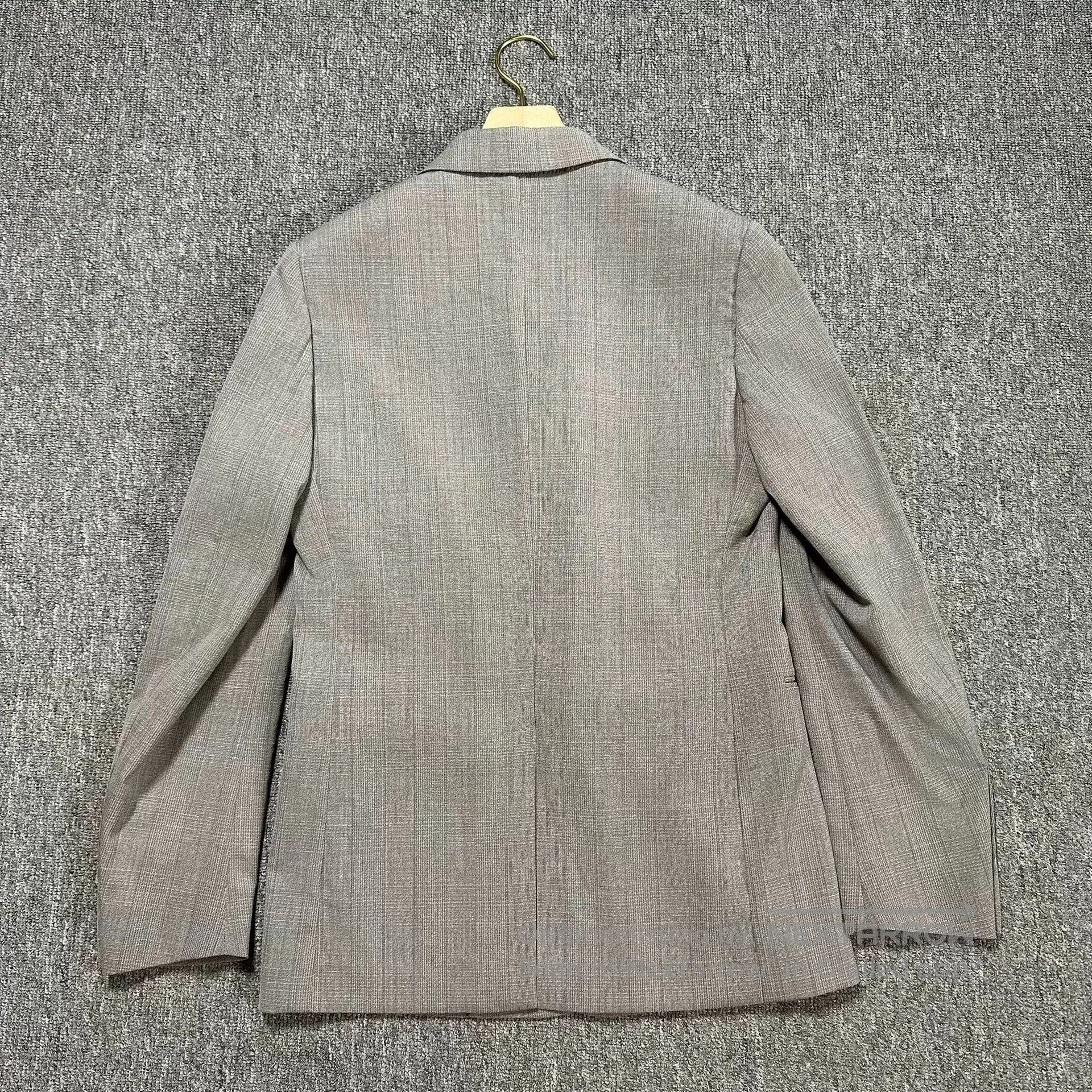 Dior Dior Man Gray Shawl Collar Suit. Size US S / EU 44-46 / 1 - 3 Thumbnail