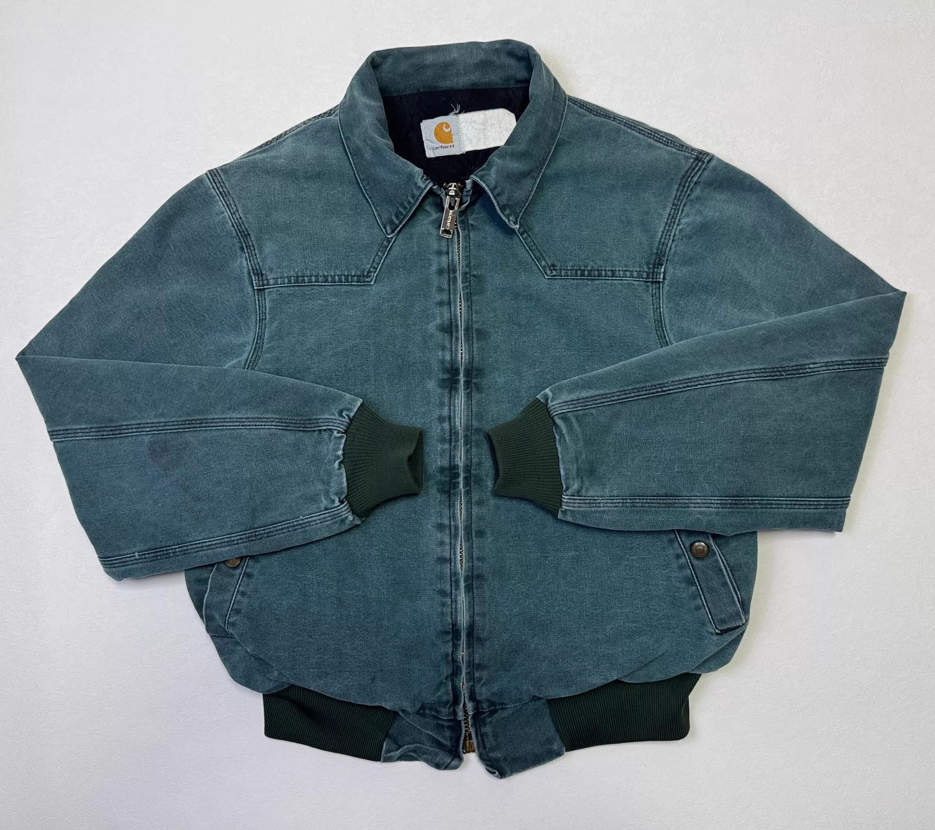 Carhartt Carhartt JQ1643 HTG Hunter Green M Jacket Size US M / EU 48-50 / 2 - 1 Thumbnail