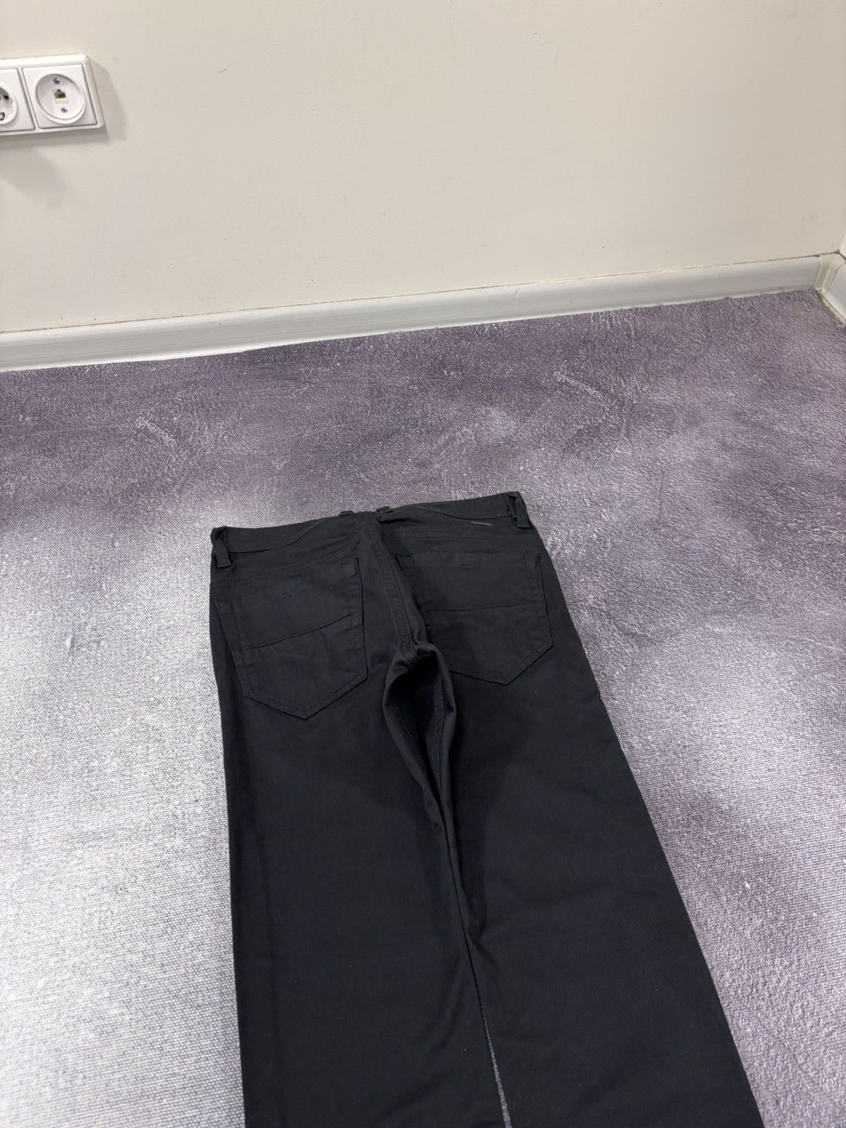 Diesel Diesel Thommer NWT Men’s Black Pants Jeans Stretch Size US 29 - 14 Thumbnail