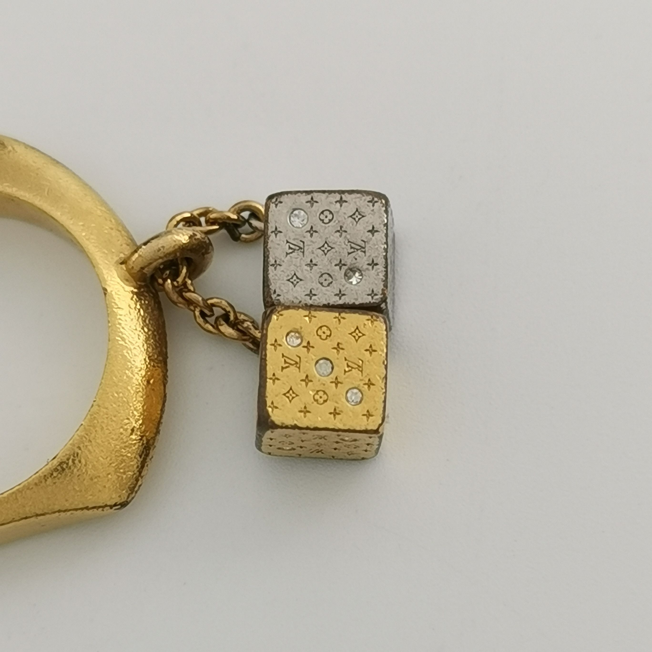 Louis Vuitton Louis Vuitton (LV) Crystal Dice Ring Size 14 -z2505 Size ONE SIZE - 6 Thumbnail