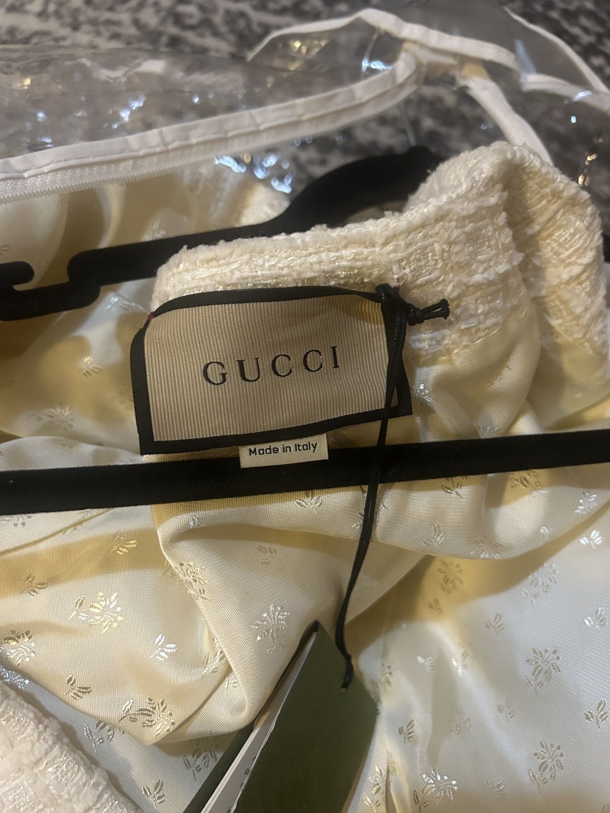 Gucci Gucci Collarless Tweed jacket size IT 42 Size M / US 6-8 / IT 42-44 - 7 Thumbnail