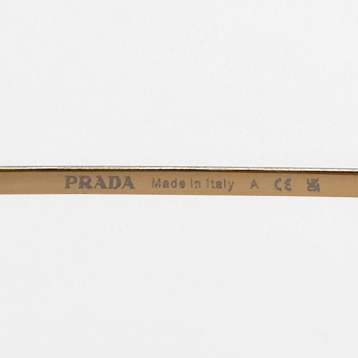 Prada NEW PRADA SPR A60 5AK70G GOLD GREEN PRA60S 5AK70G SUNGLASSES Size ONE SIZE - 10 Thumbnail