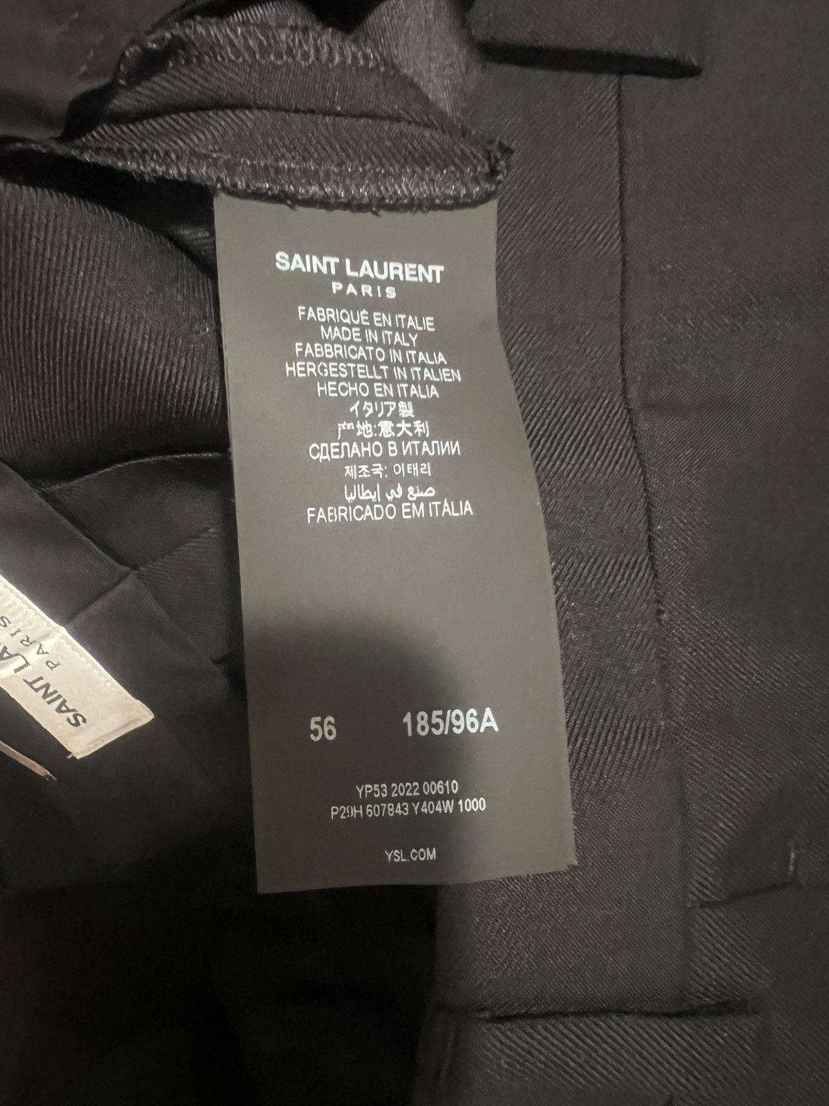 Saint Laurent Paris Saint laurent mens dress pants. 56/40. $1290 Size US 40 / EU 56 - 11 Thumbnail