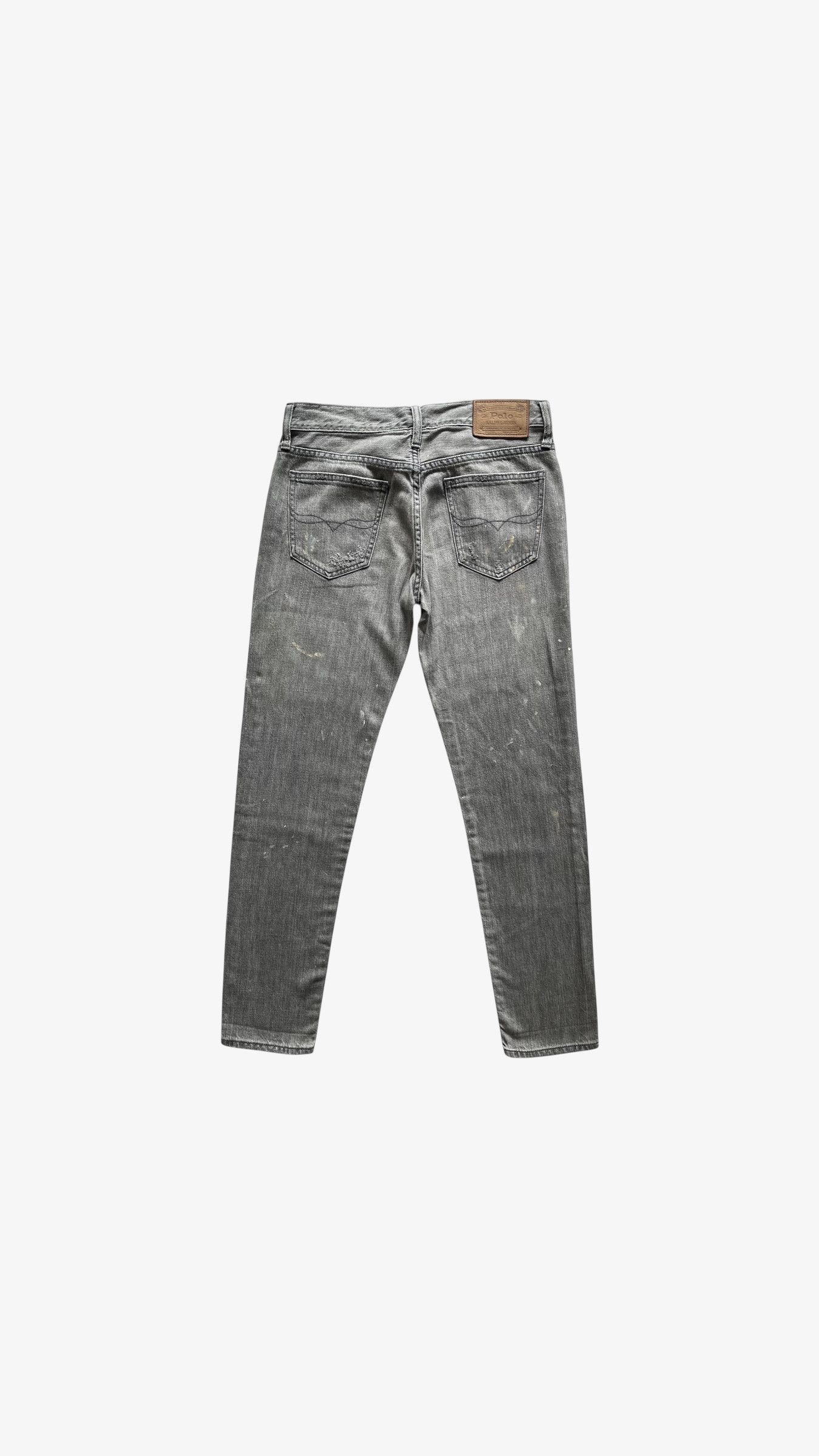Ralph Lauren Women's Polo Ralph Lauren Astor Paint Splatter Jeans Size 27" / US 4 / IT 40 - 3 Thumbnail