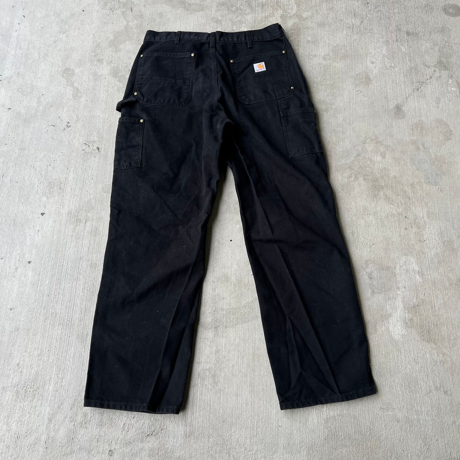 Carhartt × Vintage Carhartt black double knee work wear carpenter pants Size US 34 / EU 50 - 5 Thumbnail