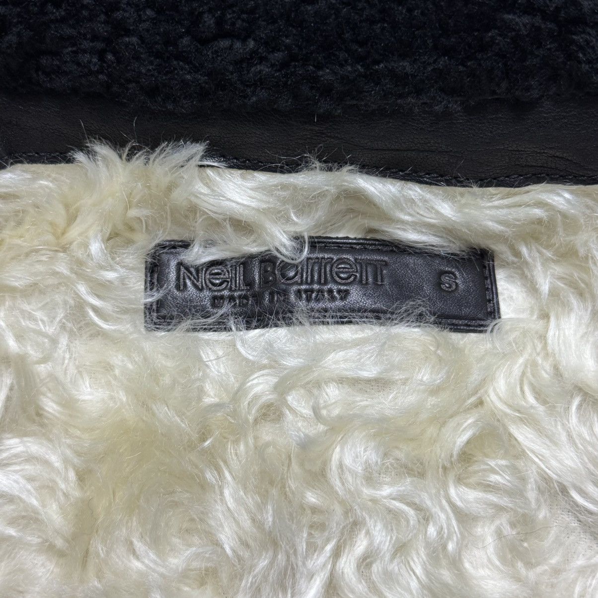 Neil Barrett Neil Barrett Shearling Fur Buffalo Leather Jacket Size US S / EU 44-46 / 1 - 10 Thumbnail
