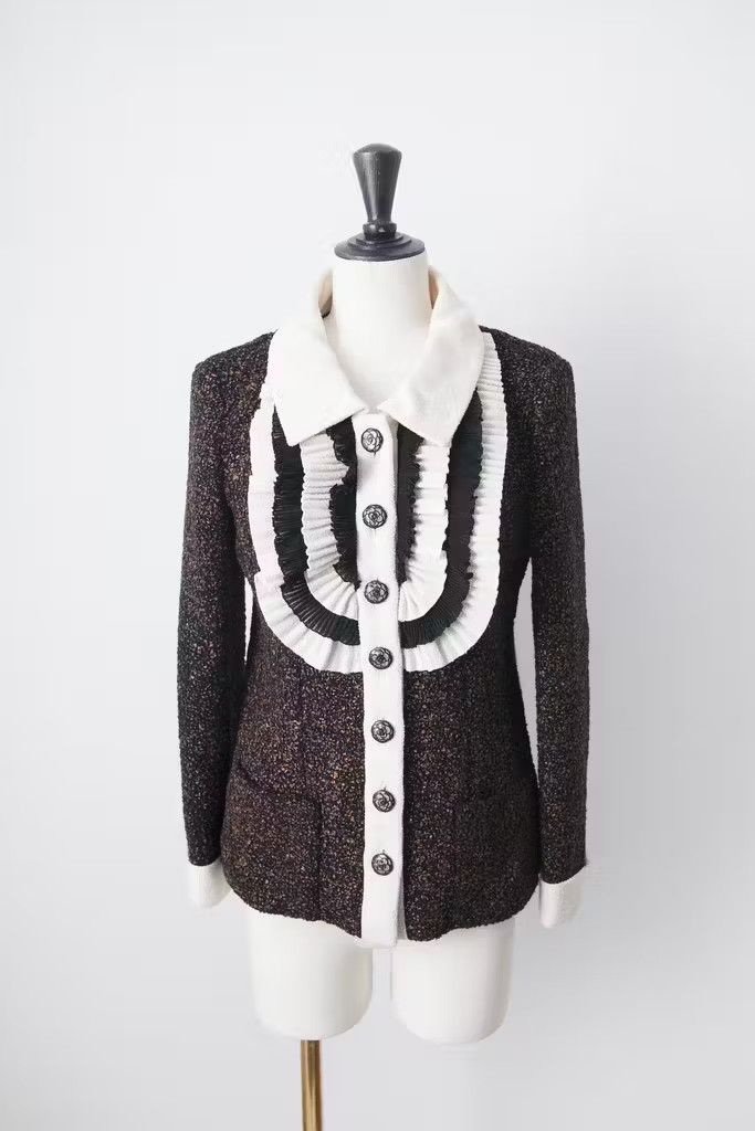 Chanel Chanel "Brasserie Gabrielle" jacket Size S / US 4 / IT 40 - 1 Thumbnail